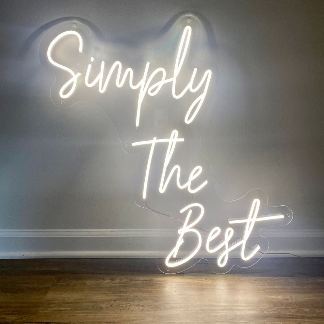 Simply The Best Led Sign Business Neon Sign - Shineneon