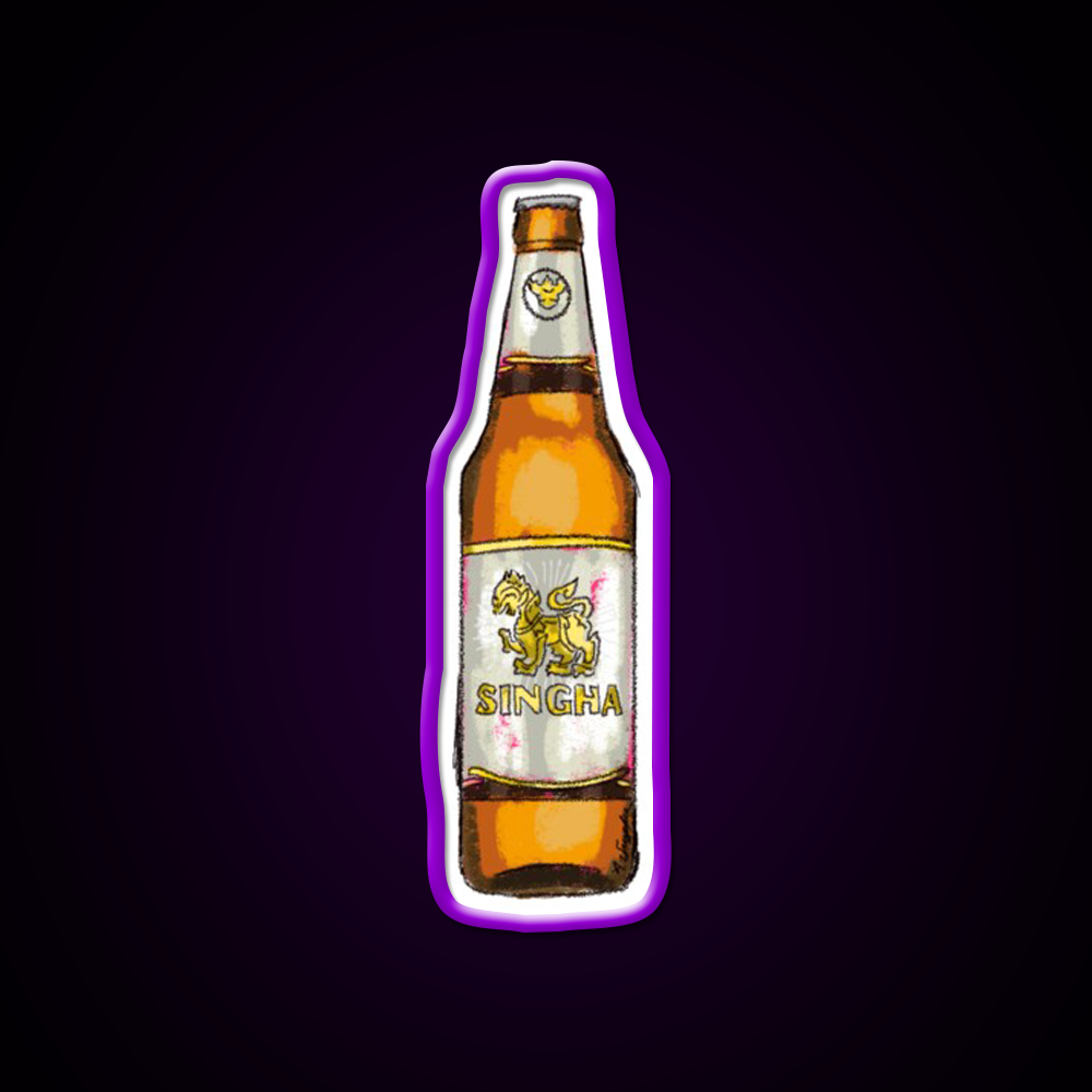 Singha Beer Thai Beer Thailand Beer Bar Decor Led Neon Sign Rgb Color - LED neon sign view 9