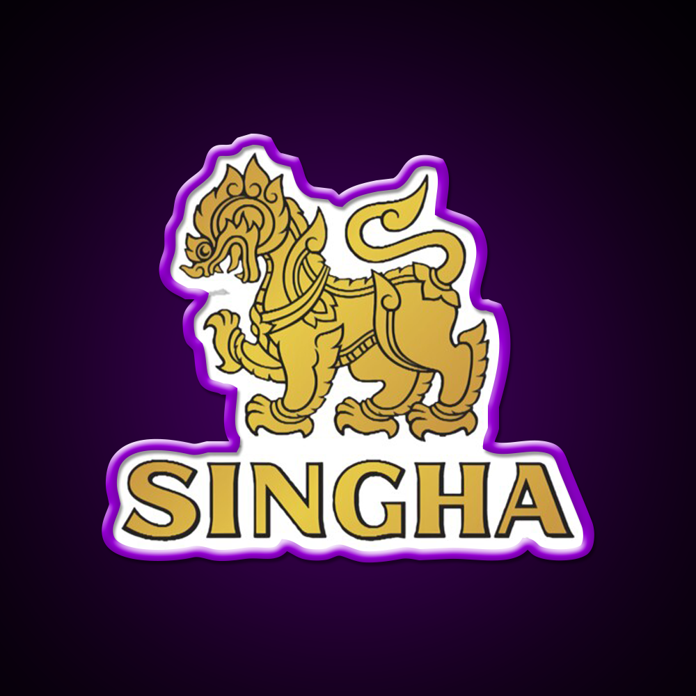 Singha For Fans Beer Bar Decor Led Neon Sign Rgb Color - LED neon sign view 9