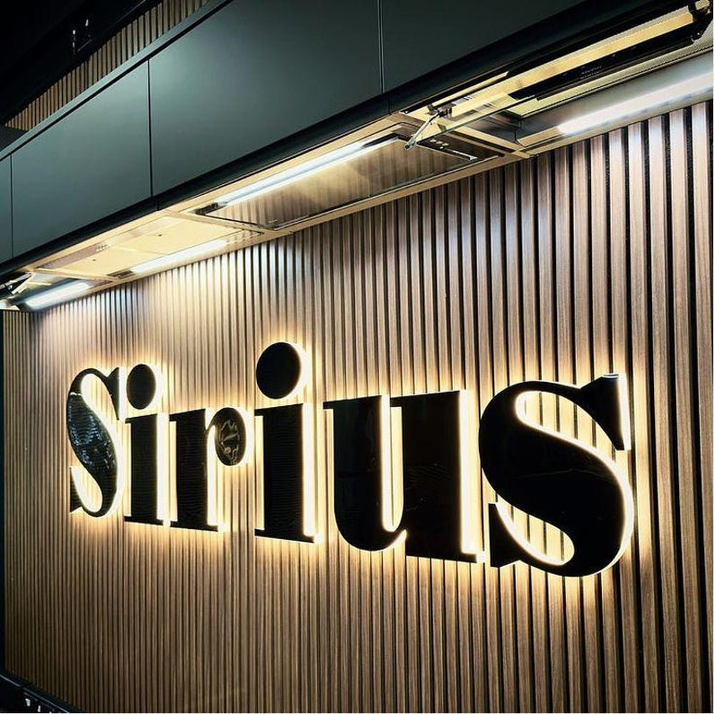 Sirius 3D Backlit Channel Letters Led Light Sign - Shineneon