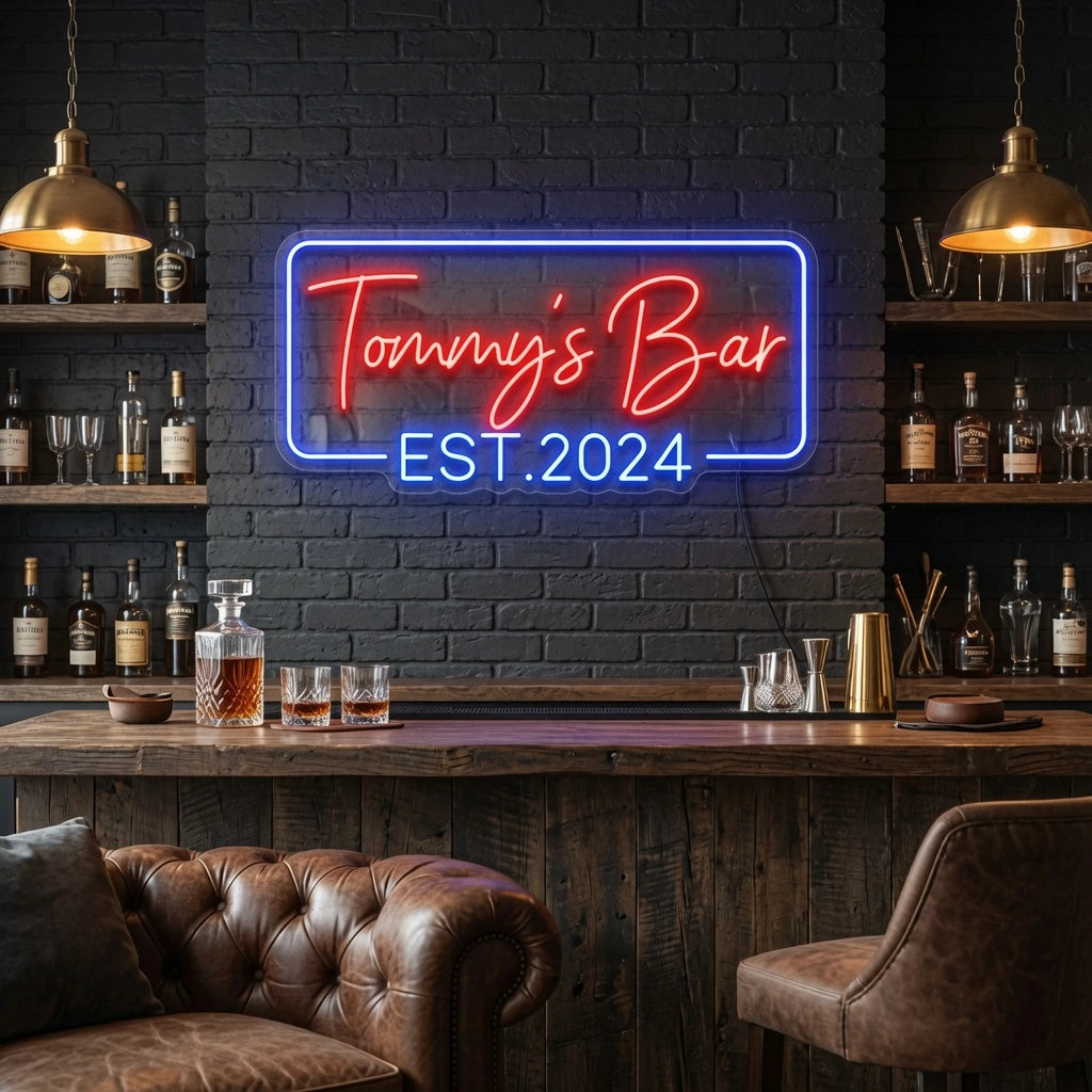 Sit LED Neon Sign - 03 Real Lifestyle Scene