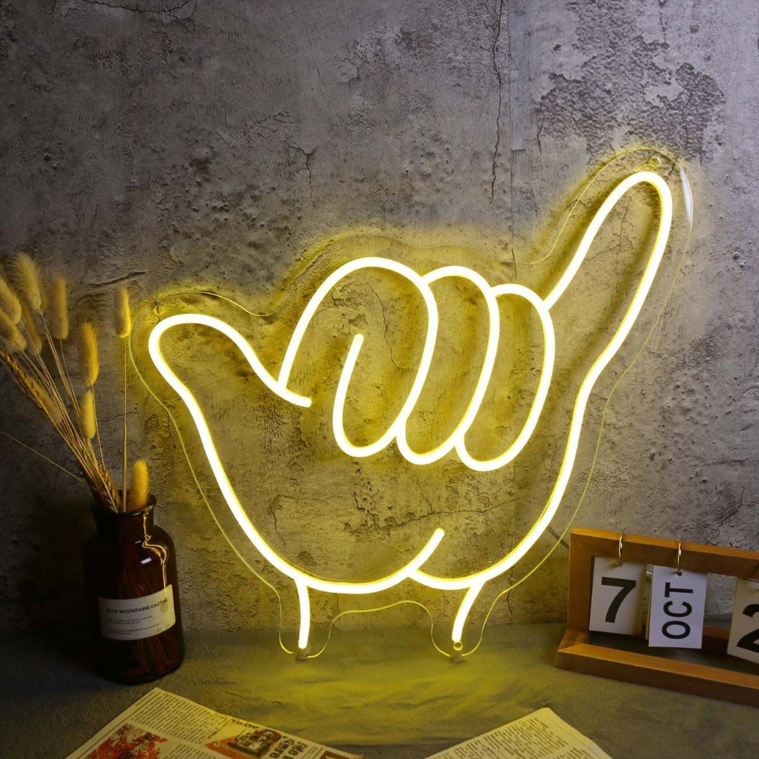 Six Gesture Led Neon Sign - Shineneon