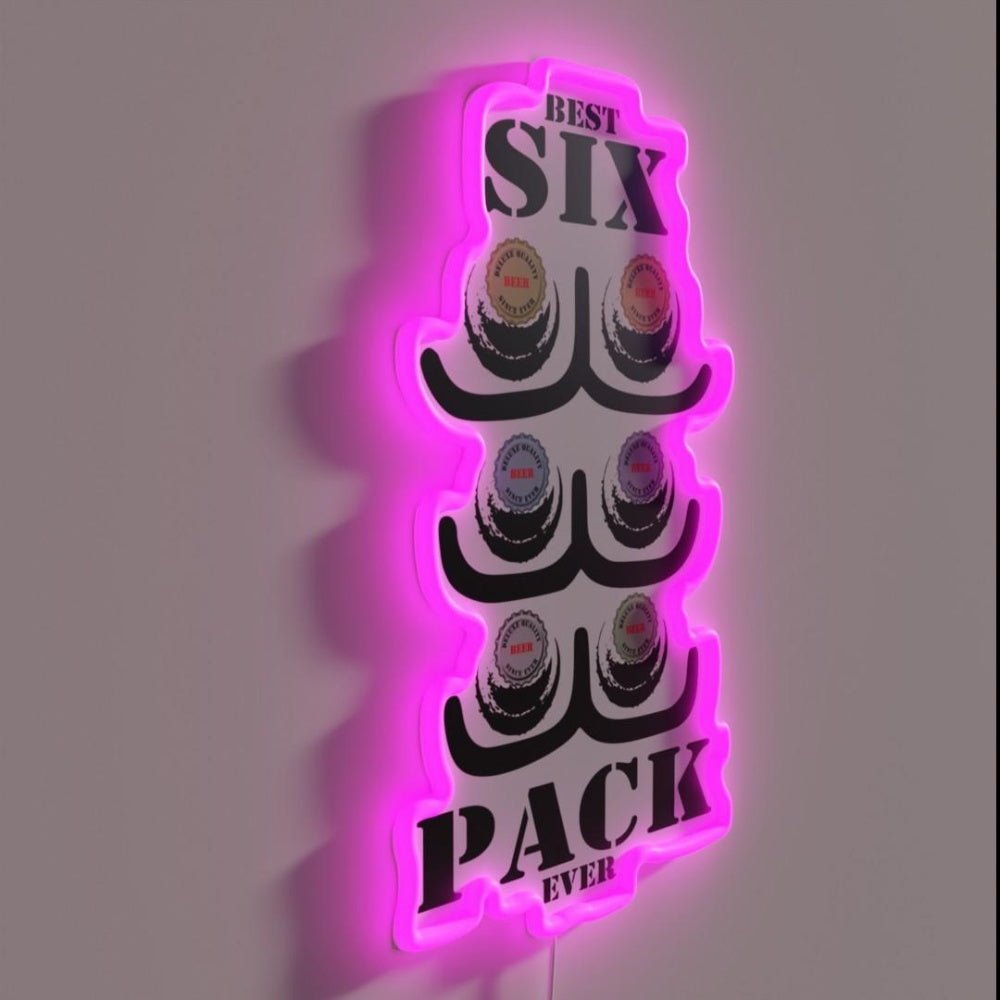 Six Pack Rgb Led Neon Sign - Shineneon