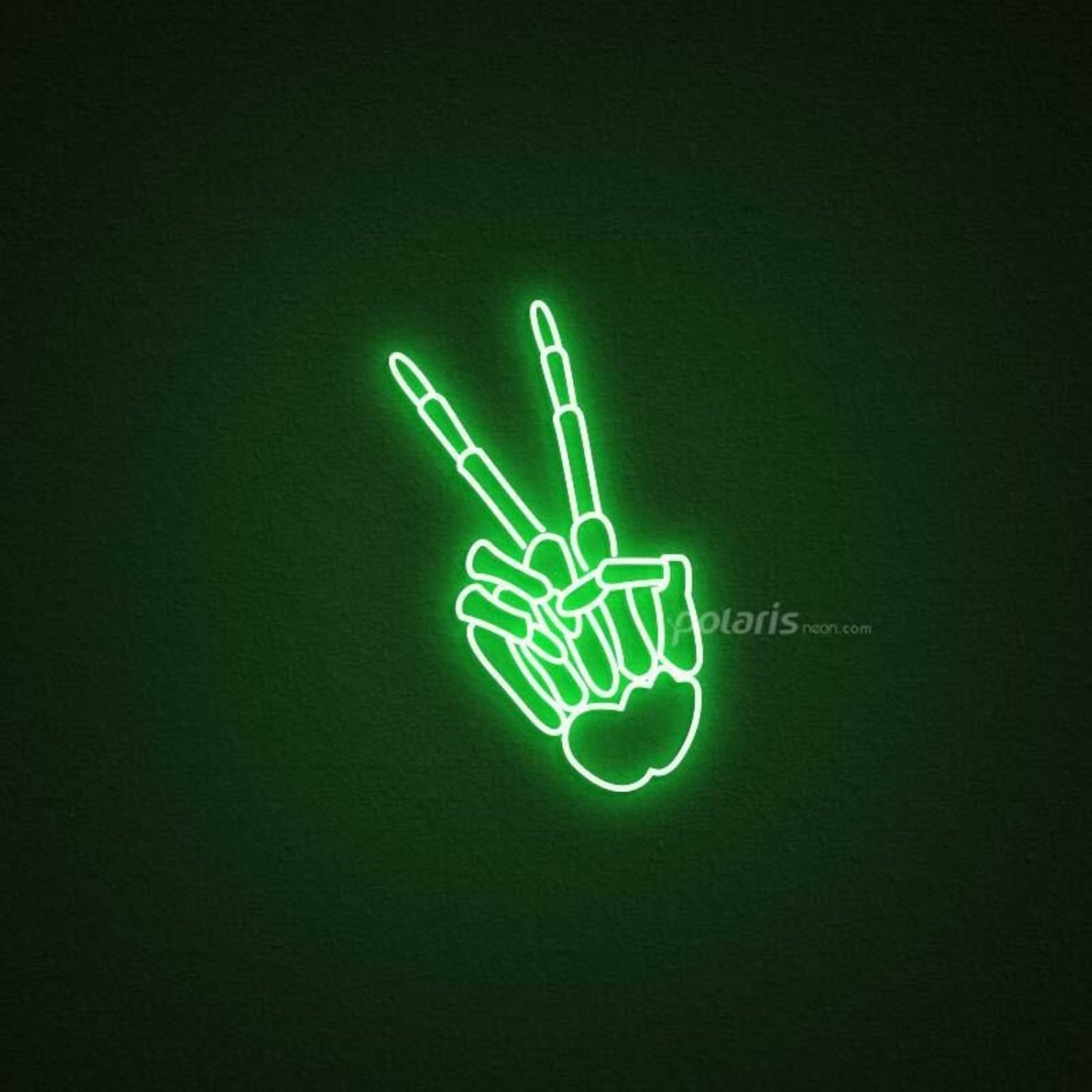 Skeleton Hand Neon Sign For Edgy And Unique Decor | Shineneon