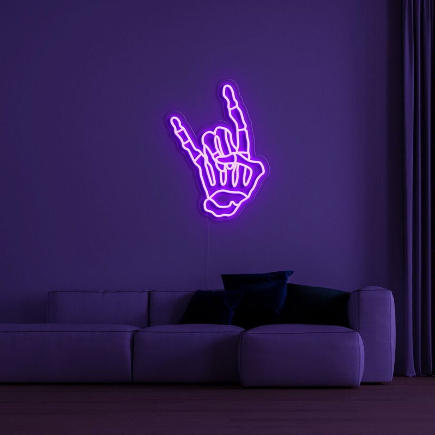 Skellihand Led Neon Sign For Edgy Decor - Shineneon