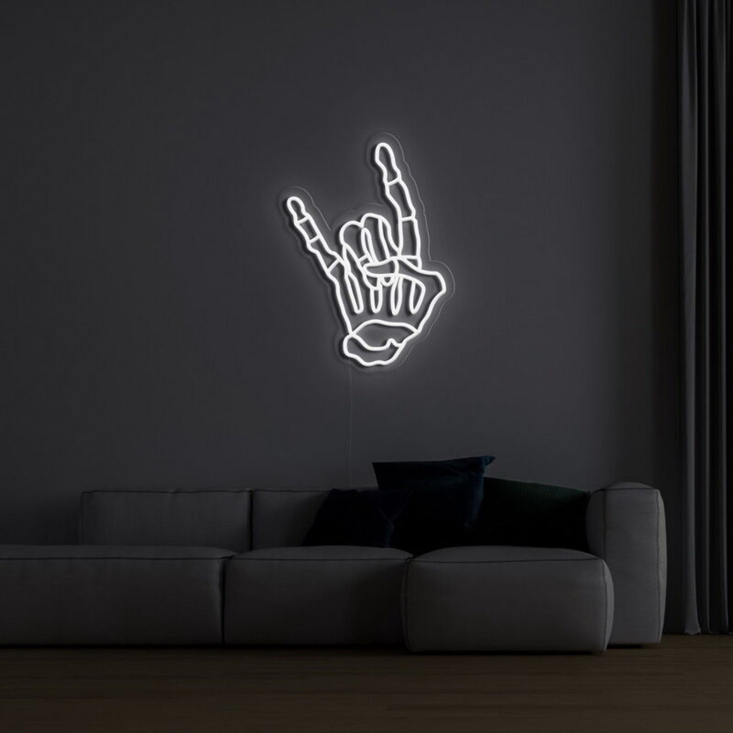 Skellihand Led Neon Sign For Edgy Decor | Shineneon