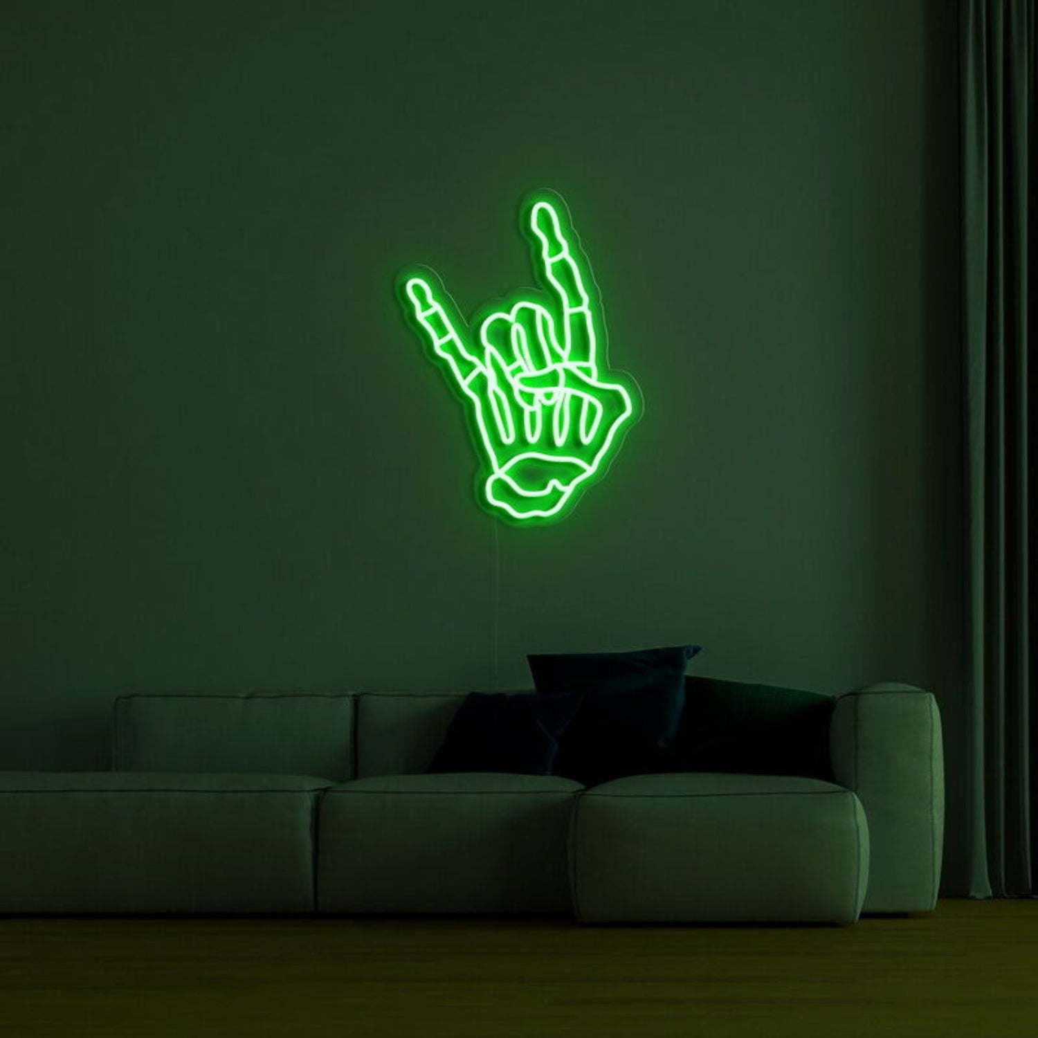 Skellihand Led Neon Sign For Edgy Decor | Shineneon