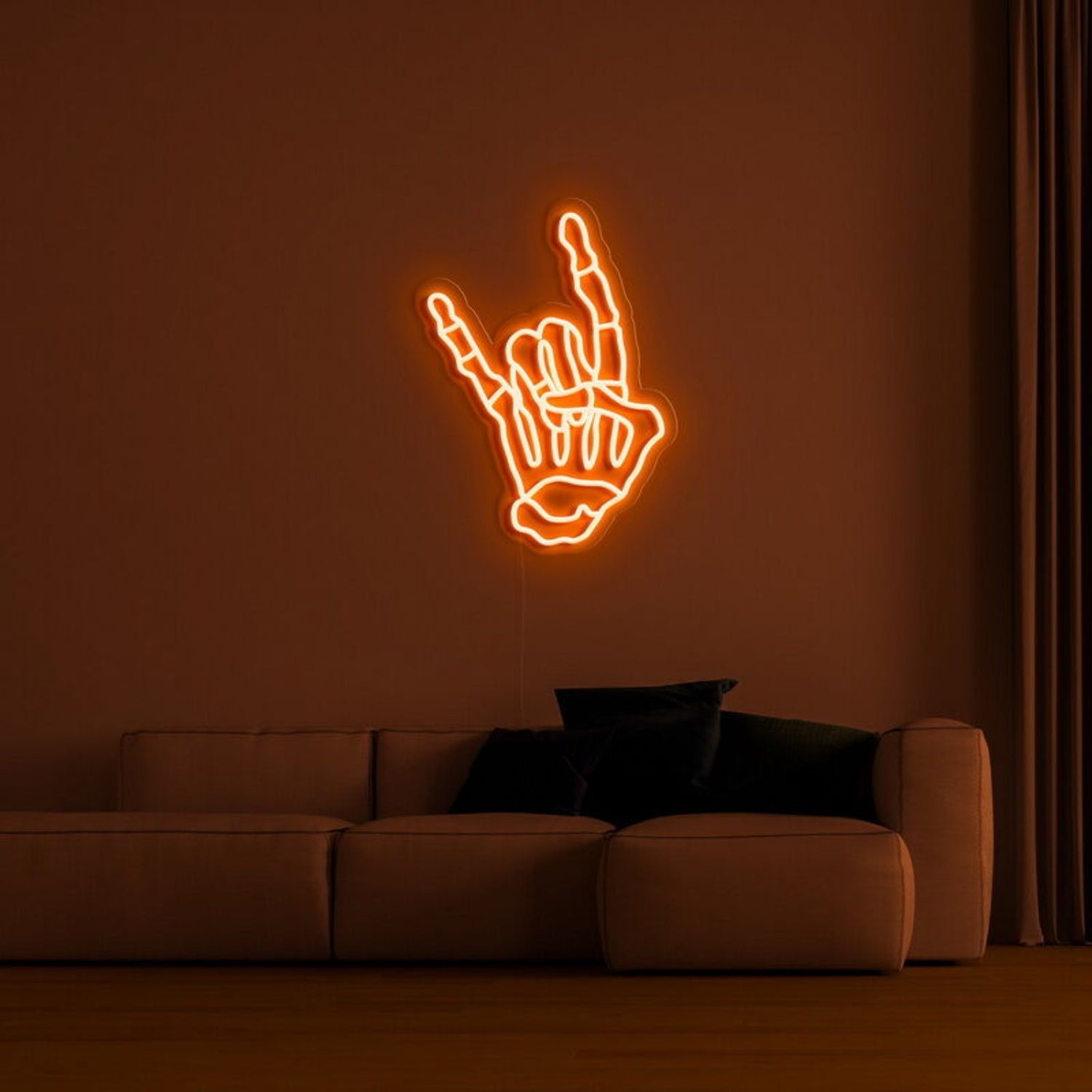 Skellihand Led Neon Sign For Edgy Decor | Shineneon