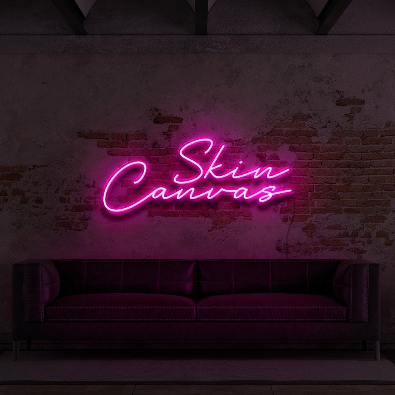 Skin Canvas For Tattoo Studio Led Neon Sign | Shineneon