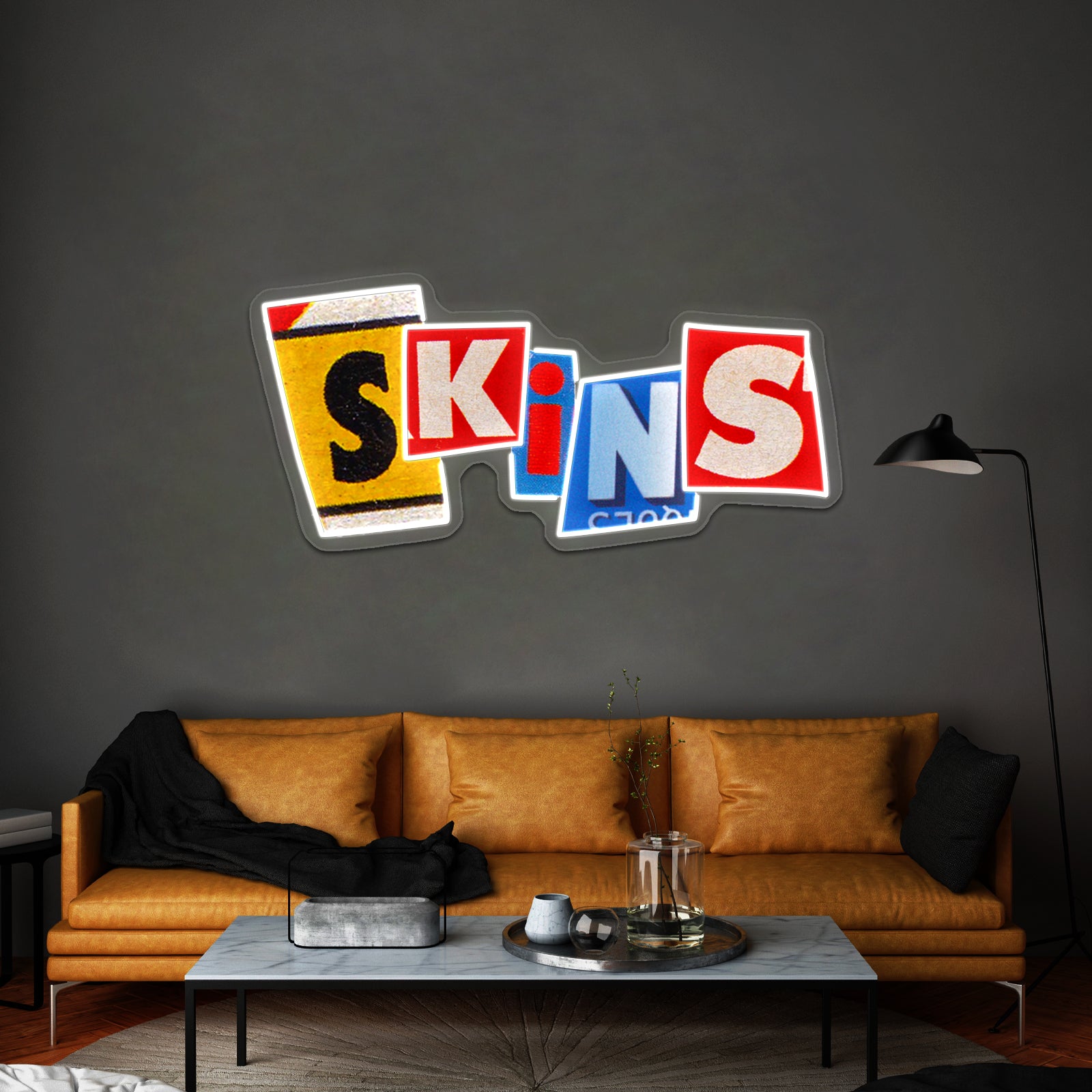 Skins Uk Artwork Custom Led Signs | Shineneon