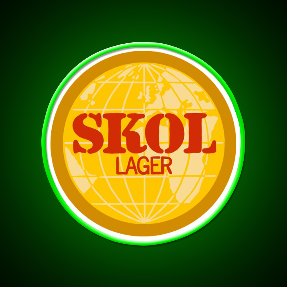 Skol Lager Beer Bar Decor Led Neon Sign Rgb Color - LED neon sign view 8