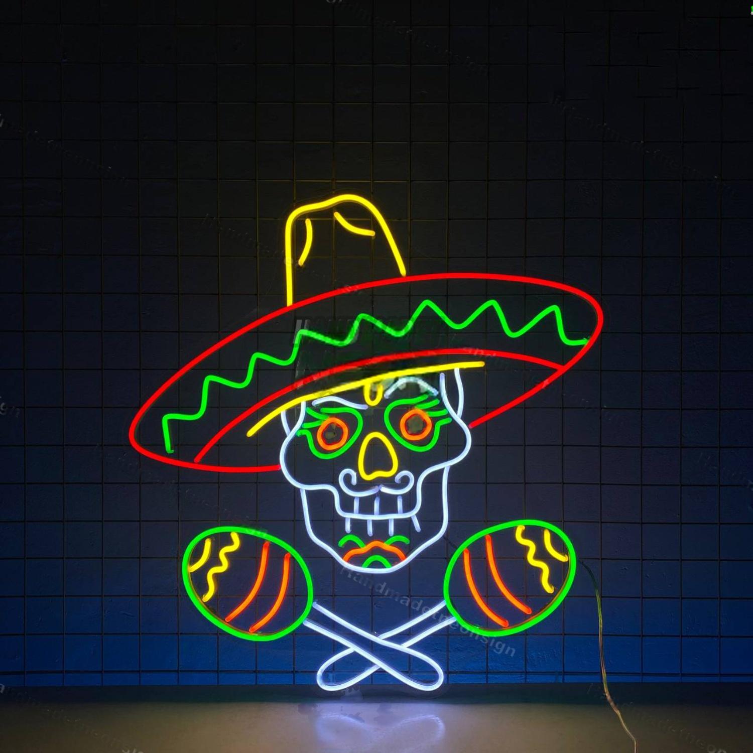 Skull Dead Of The Day Led Neon Signs | Shineneon