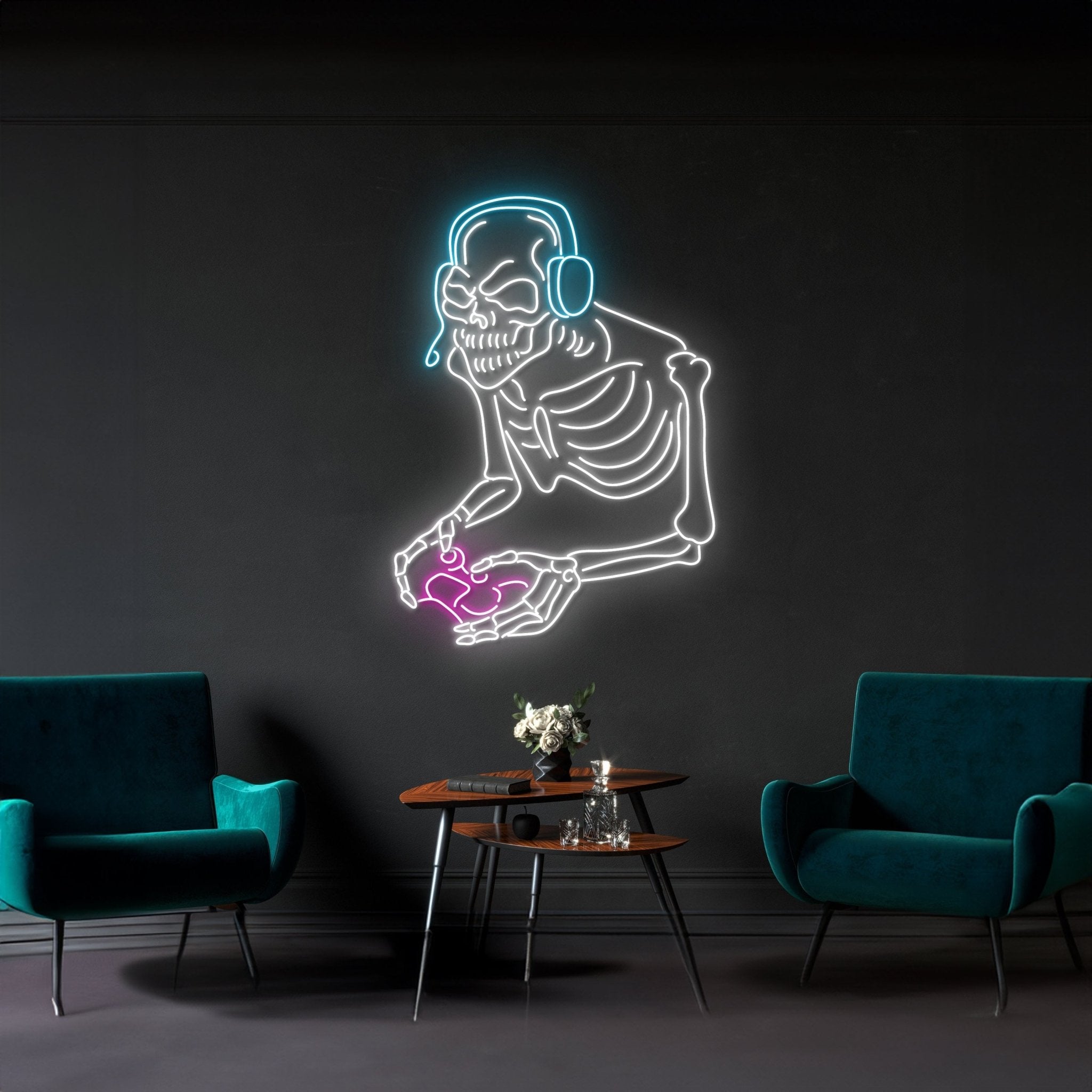 Skull Gamer Led Neon Sign - Shineneon