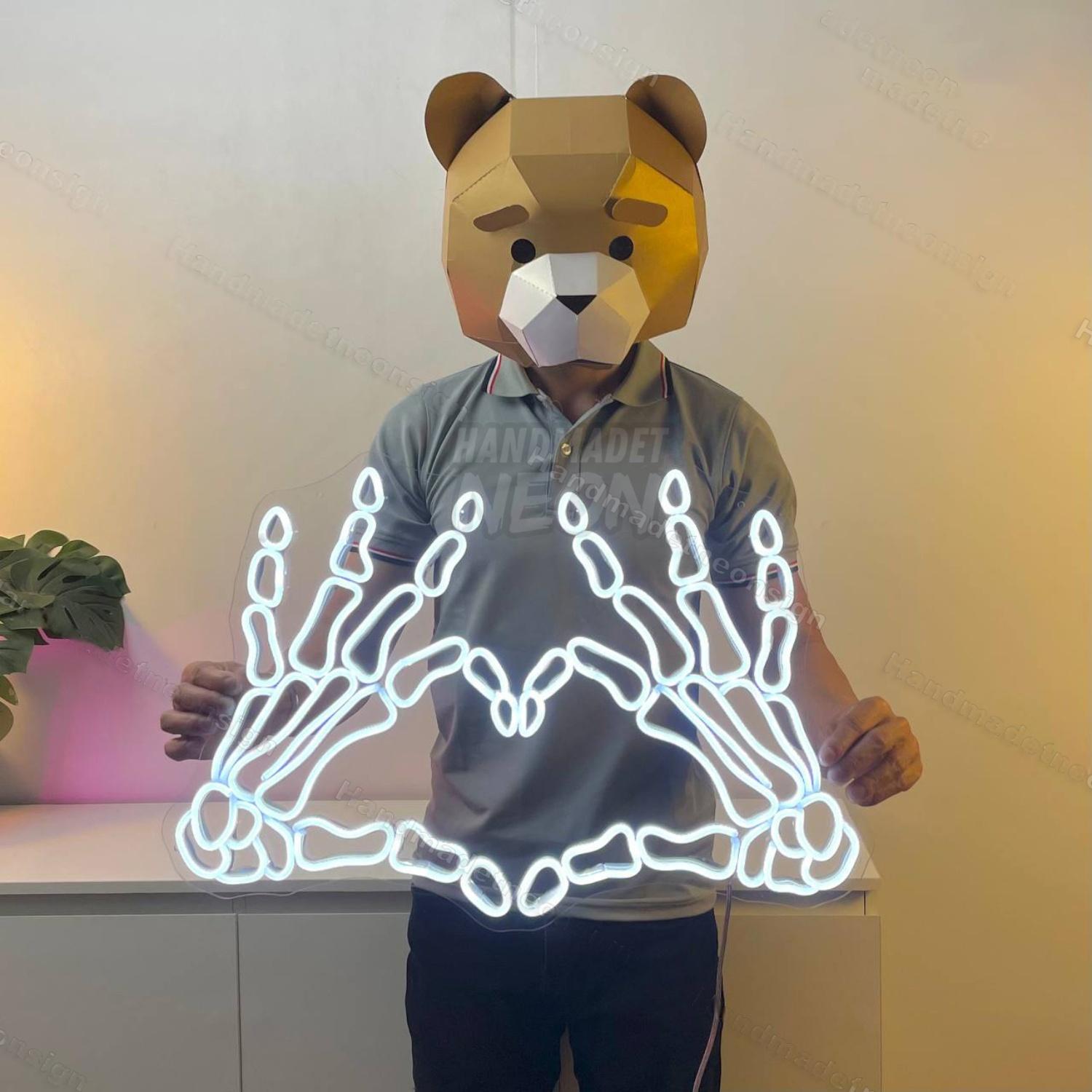 Skull Heart Led Neon Sign Neon Skull | Shineneon