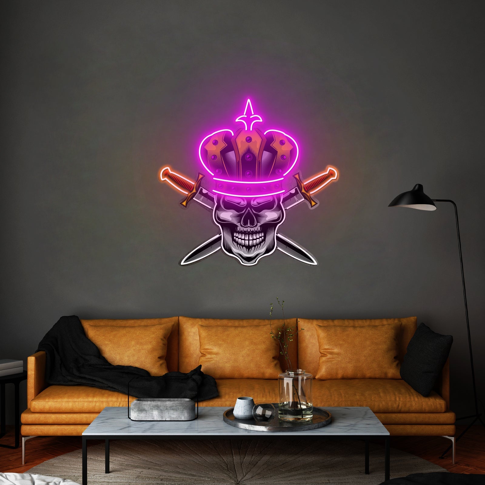 Skull King Led Neon Sign Light Custom Led Signs - Shineneon