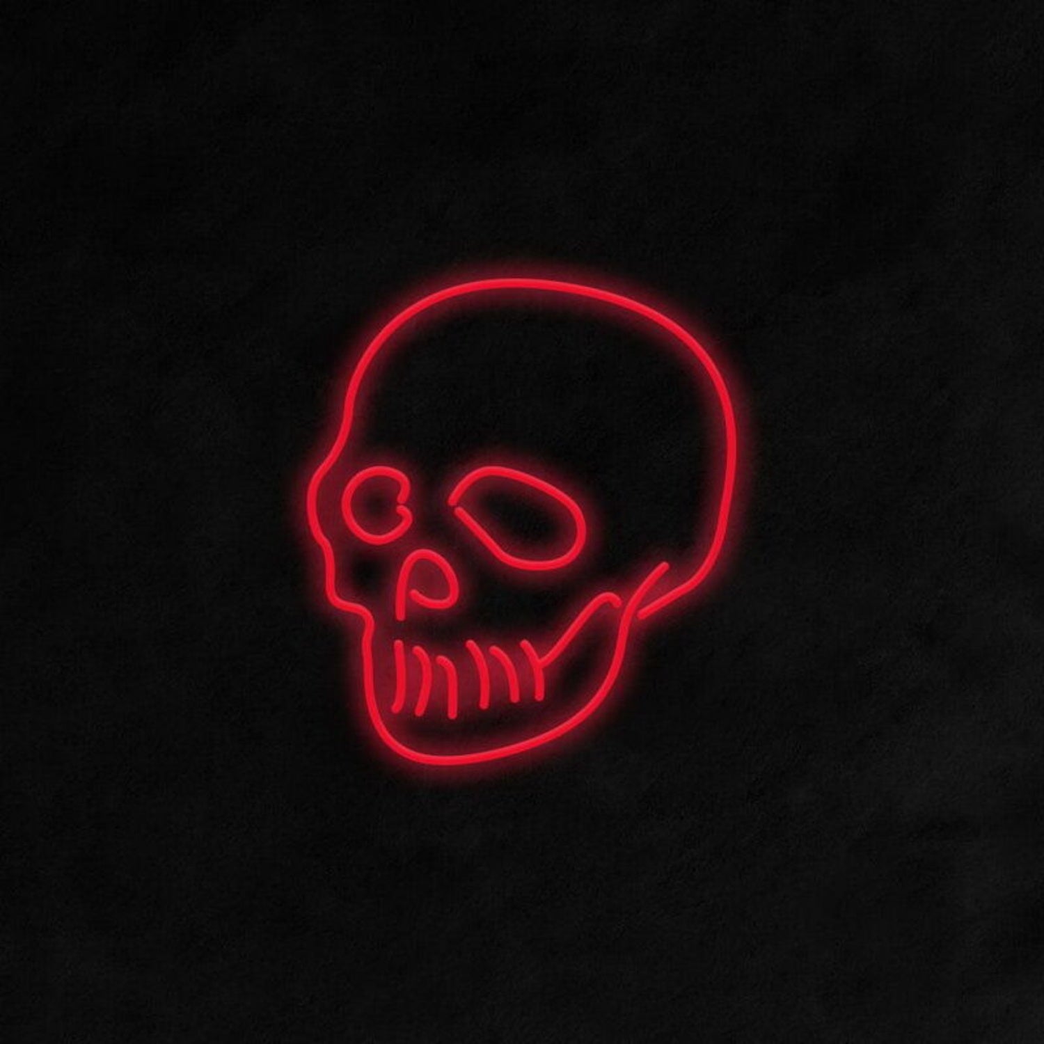 Skull Neon Sign Ideal For Edgy And Halloween-Themed Decor | Shineneon