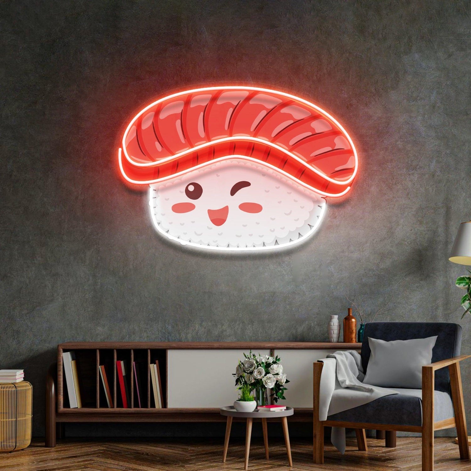 Skull Roses Heart Glasses Uv Printed Led Neon Sign For Valentines Day Room Decor | Shineneon