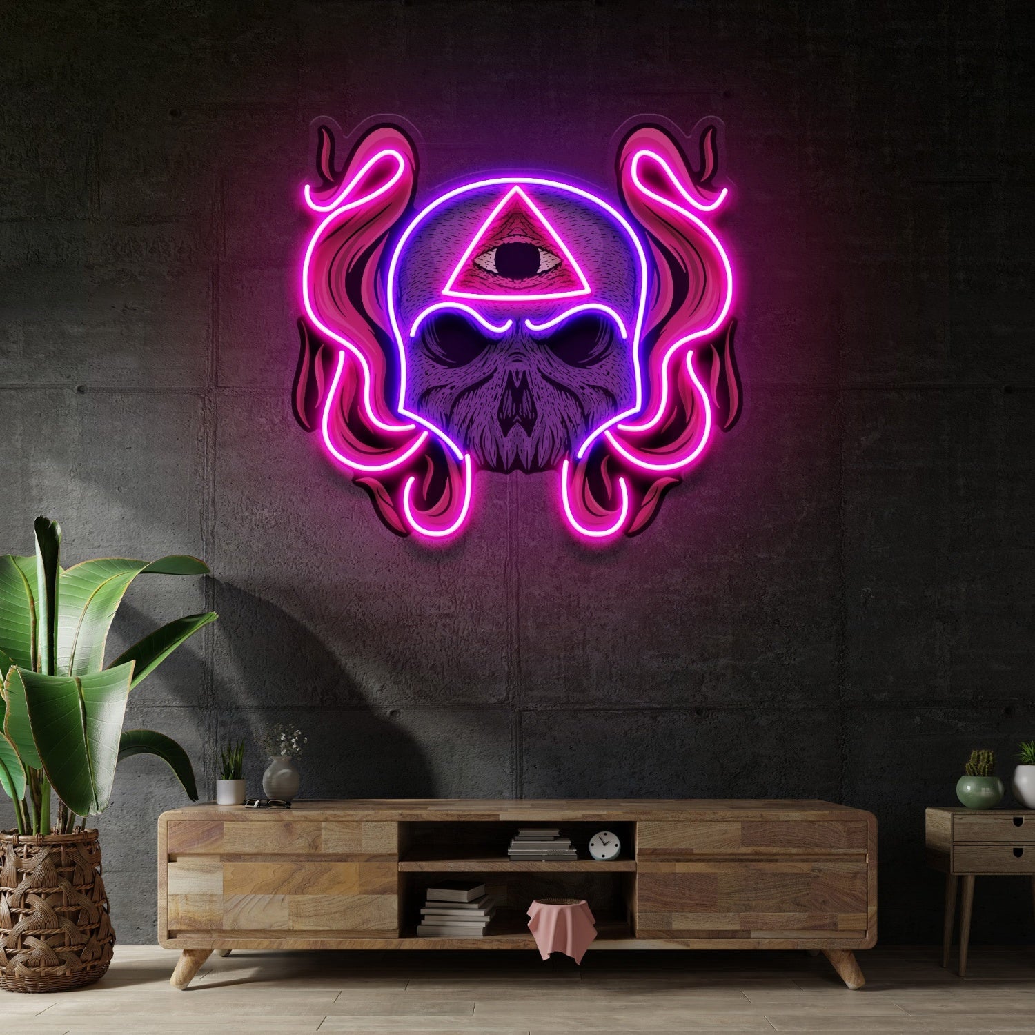 Skull Soul Acrylic Led Neon Sign | Shineneon
