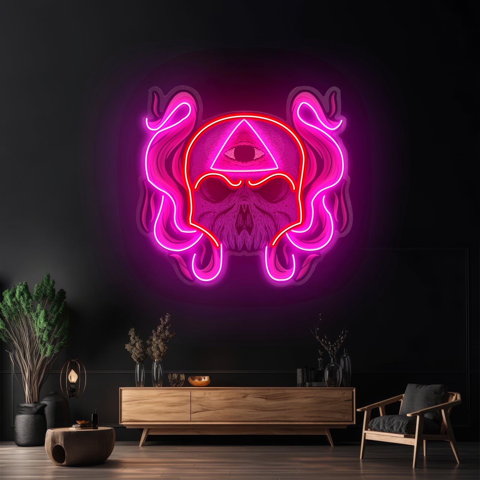 Skull Soul Led Neon Sign Light Custom Led Signs