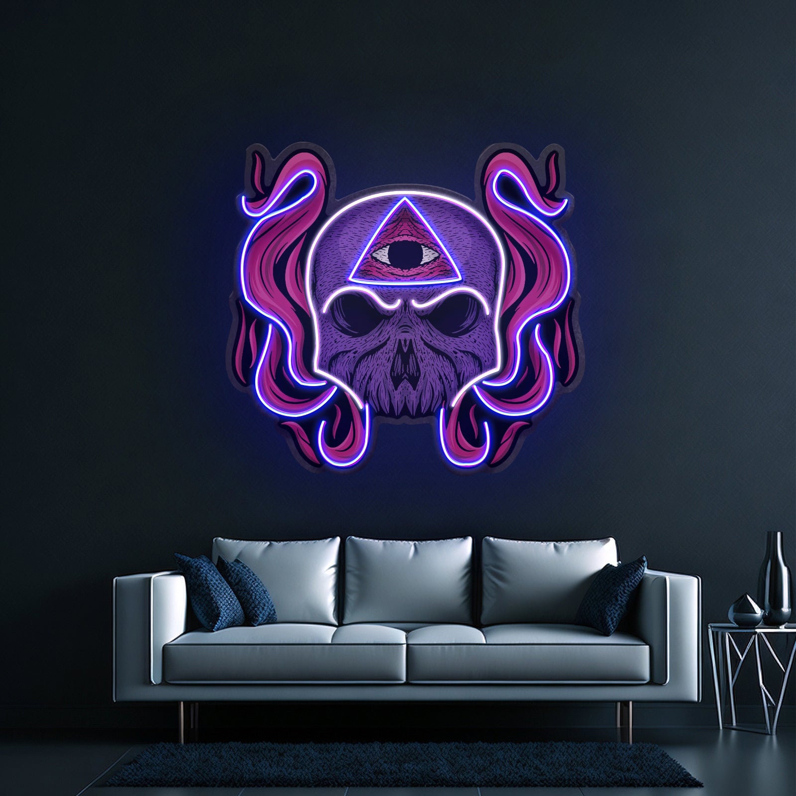 Skull Soul Led Neon Sign Light Custom Led Signs