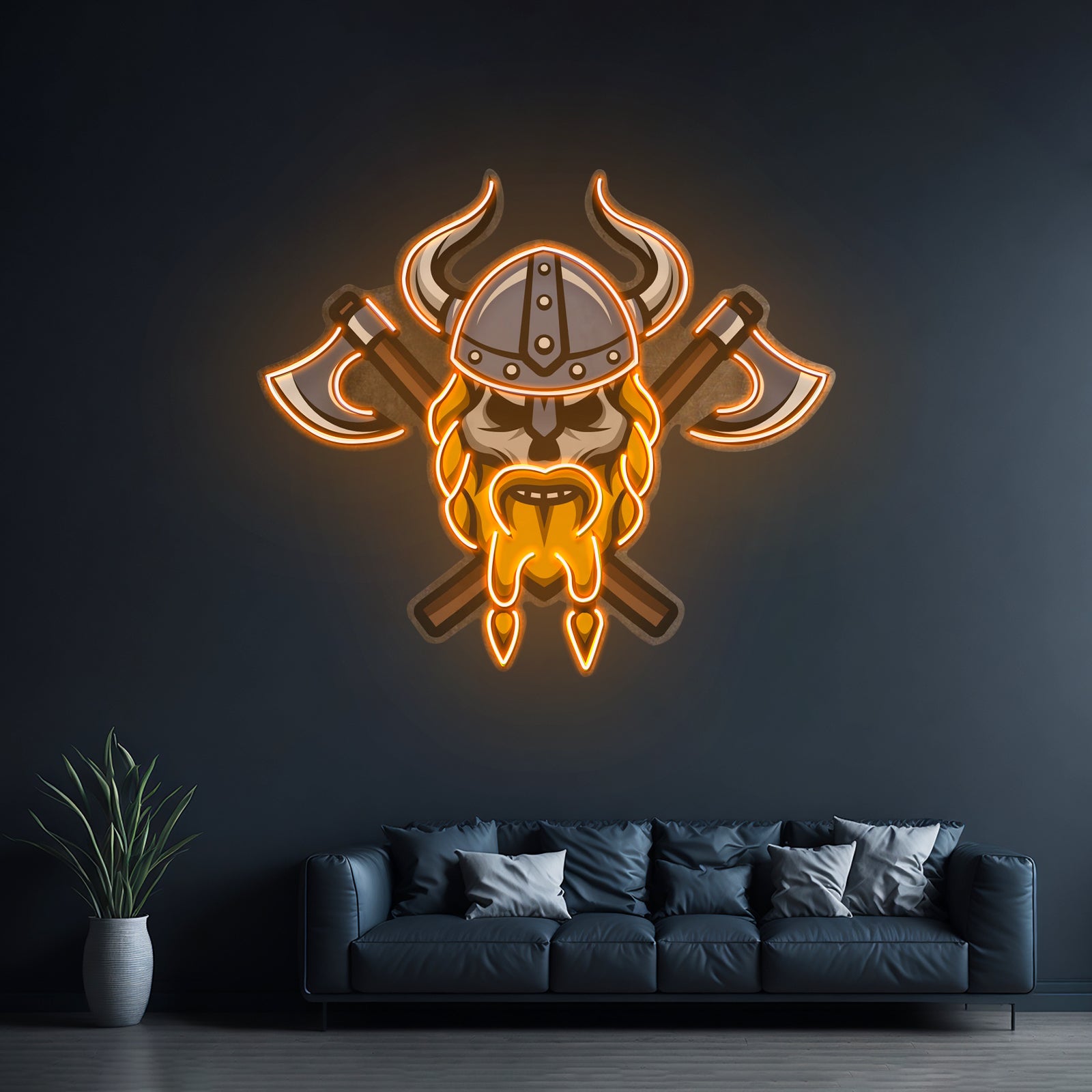 Sleeping Monkey Custom Led Signs Artwork For Sale