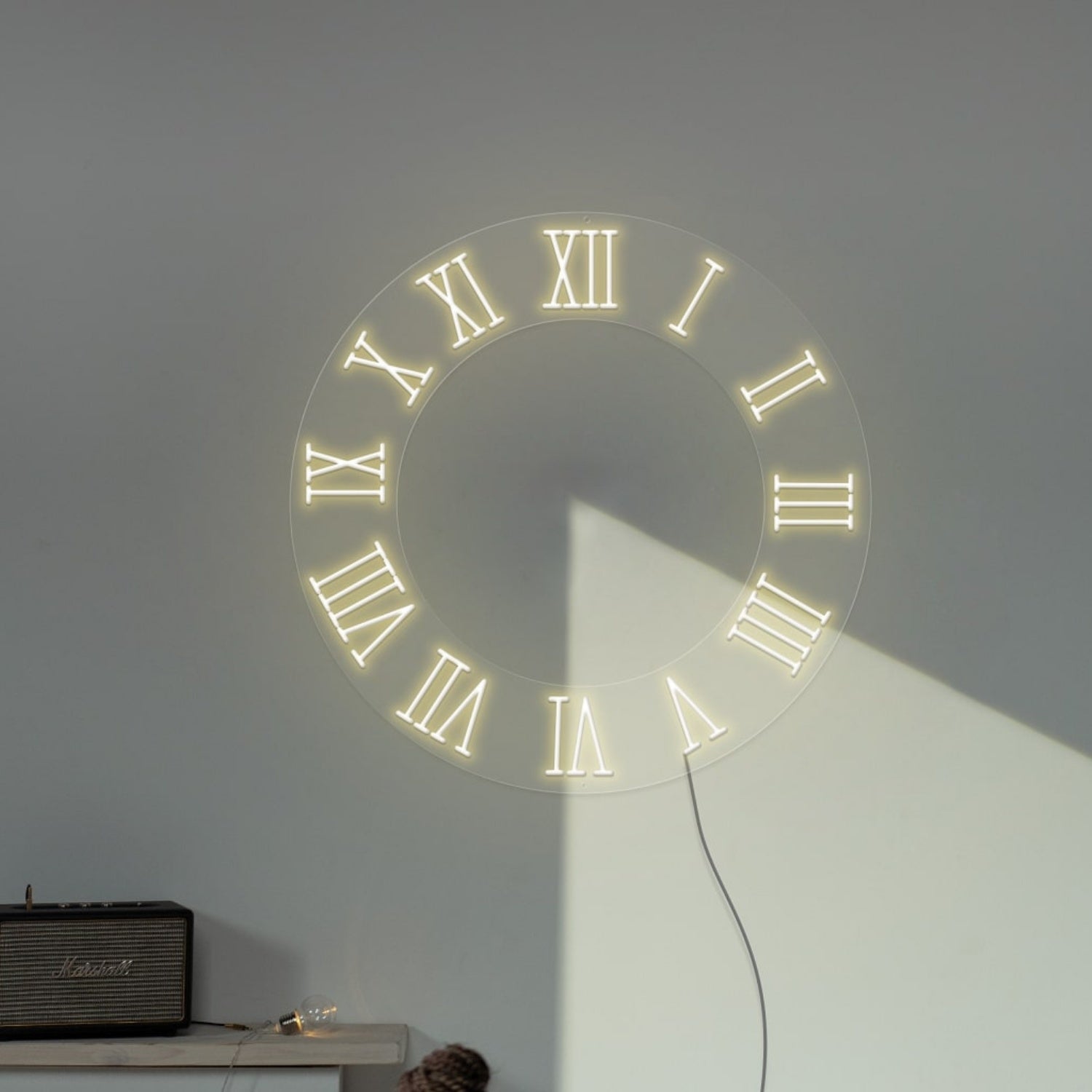 Sky Clock Led Neon Sign Wall Art | Shineneon