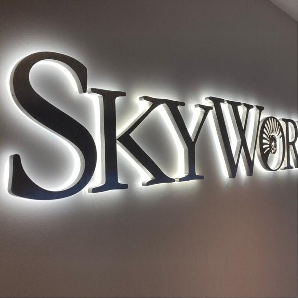 Sky World 3D Backlit Channel Letters Led Light Sign - Shineneon