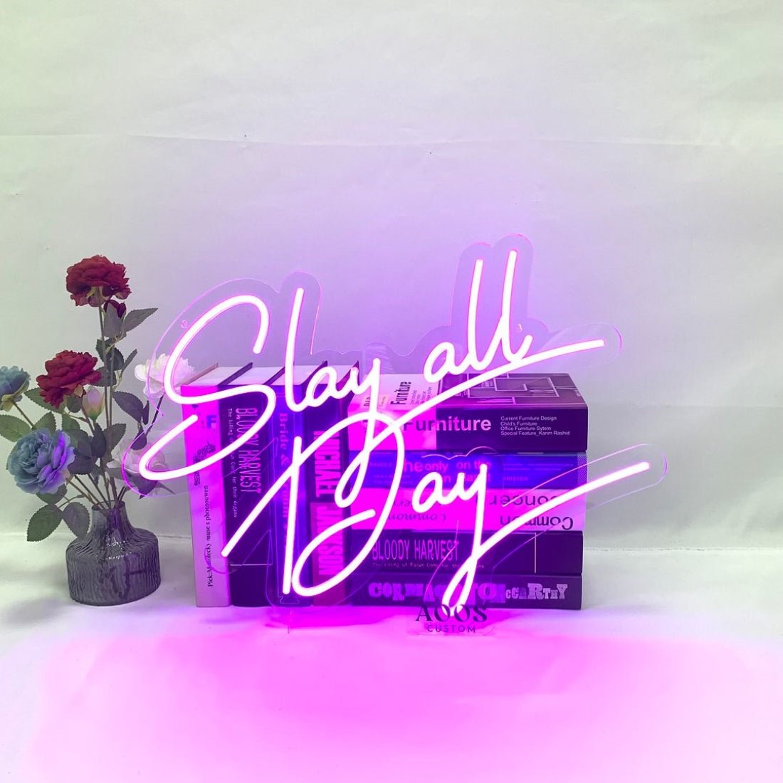 Slay All Day Led Sign Business Neon Sign - Shineneon