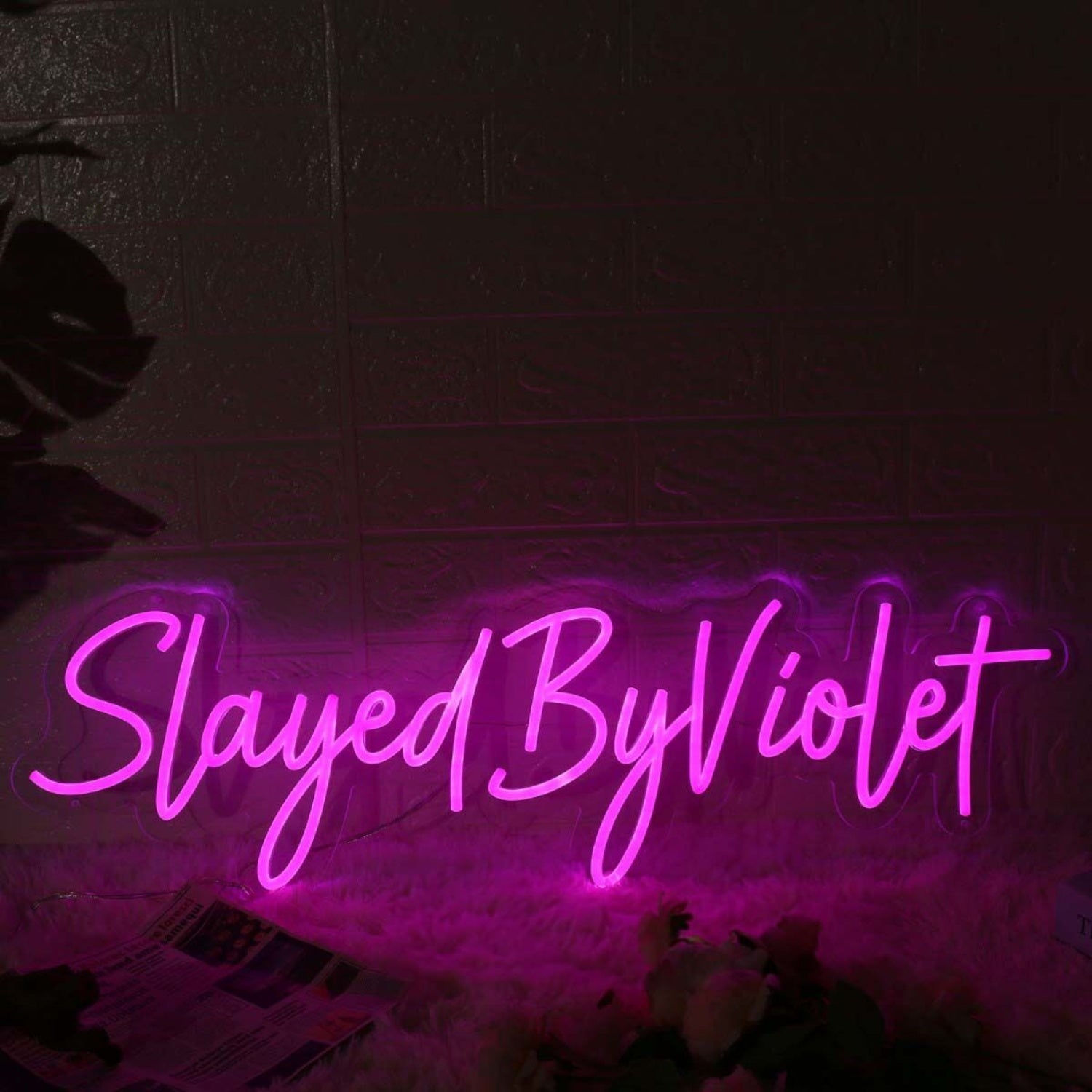 Slayed By Violet Pink Led Neon Sign | Shineneon
