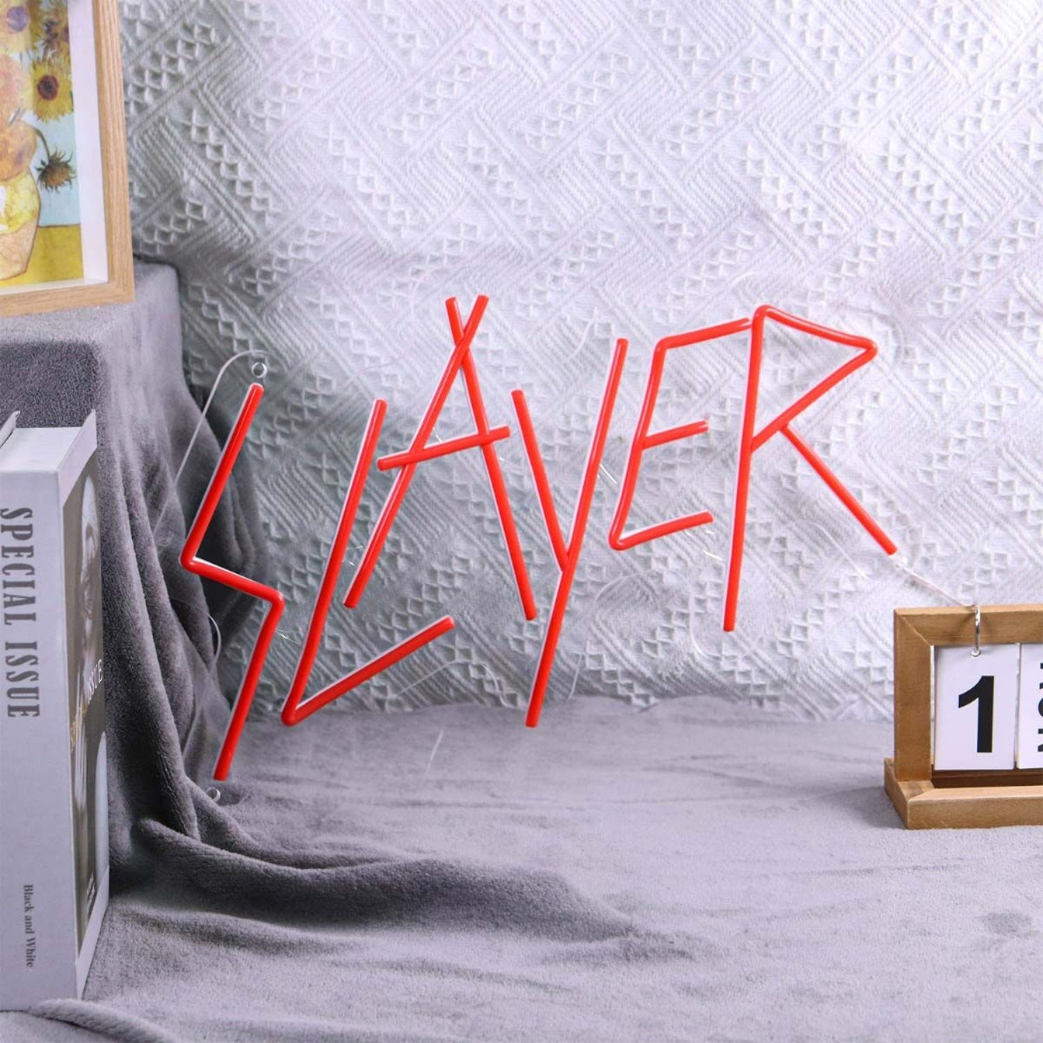 Slayer Led Neon Sign For Music Lovers And Bold Spaces | Shineneon