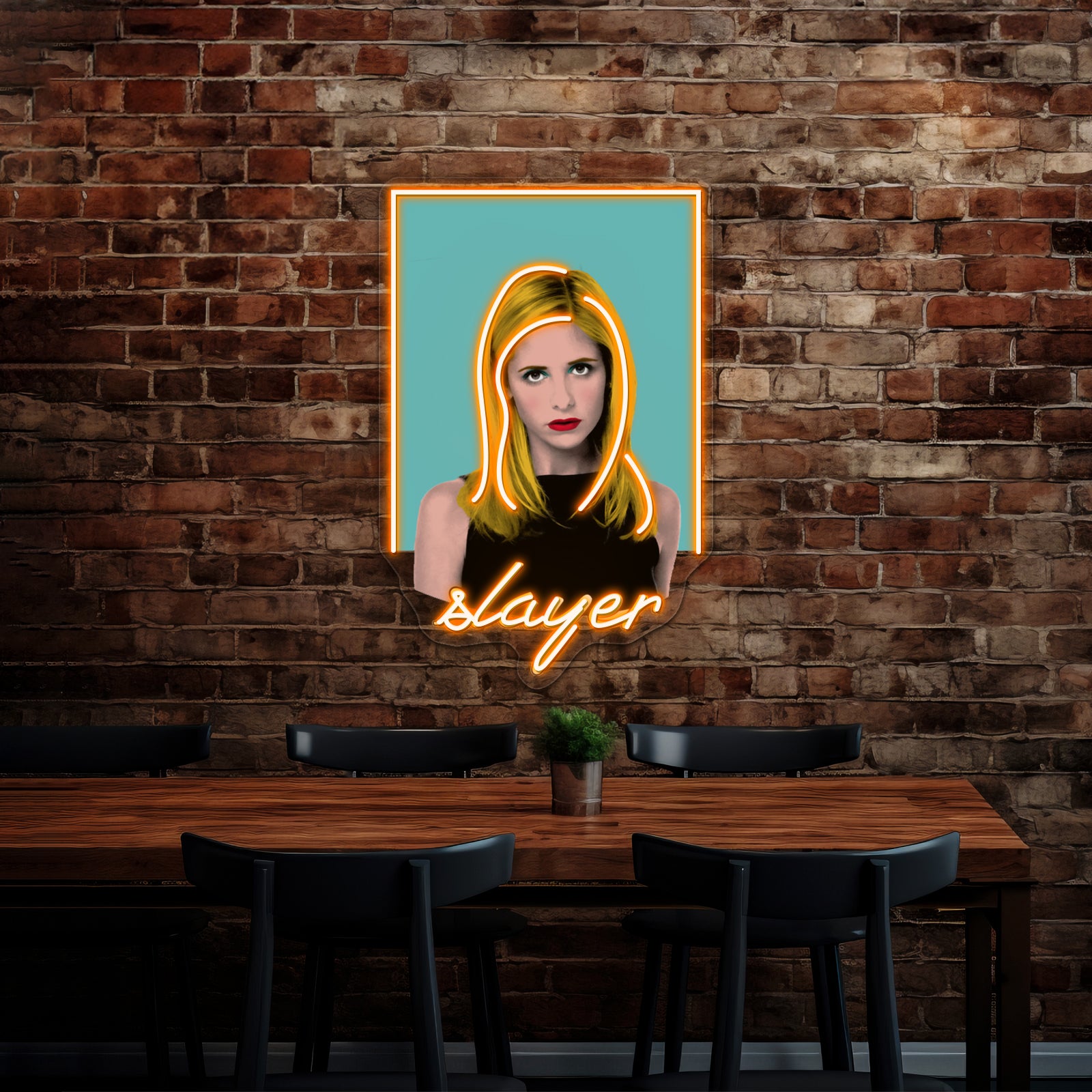 Slayer Pop Artwork Custom Led Signs | Shineneon