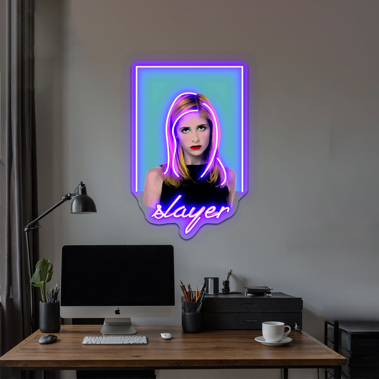 Slayer Pop Artwork Custom Led Signs | Shineneon