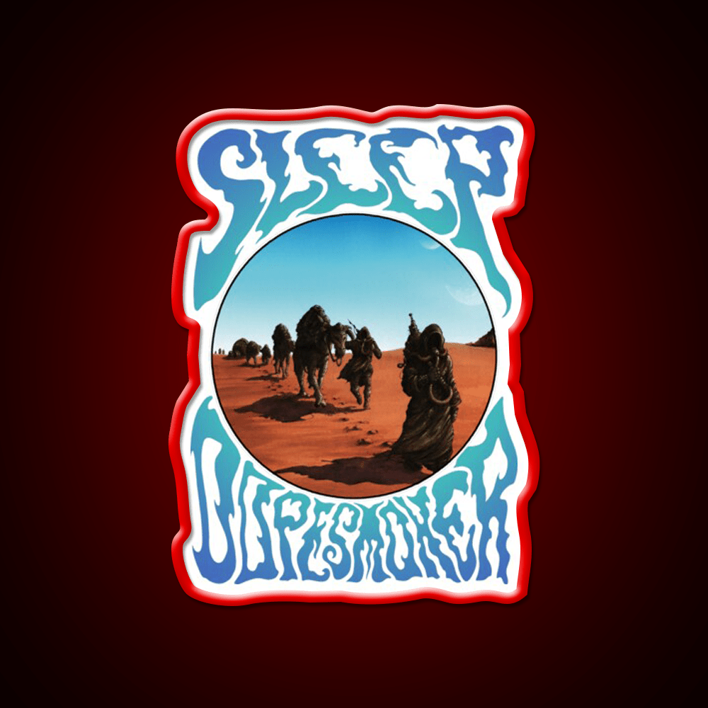 Sleep Stoner Metal Band Album Cover Dopesmoker Green Leaf Led Neon Sign Rgb Color - Shineneon