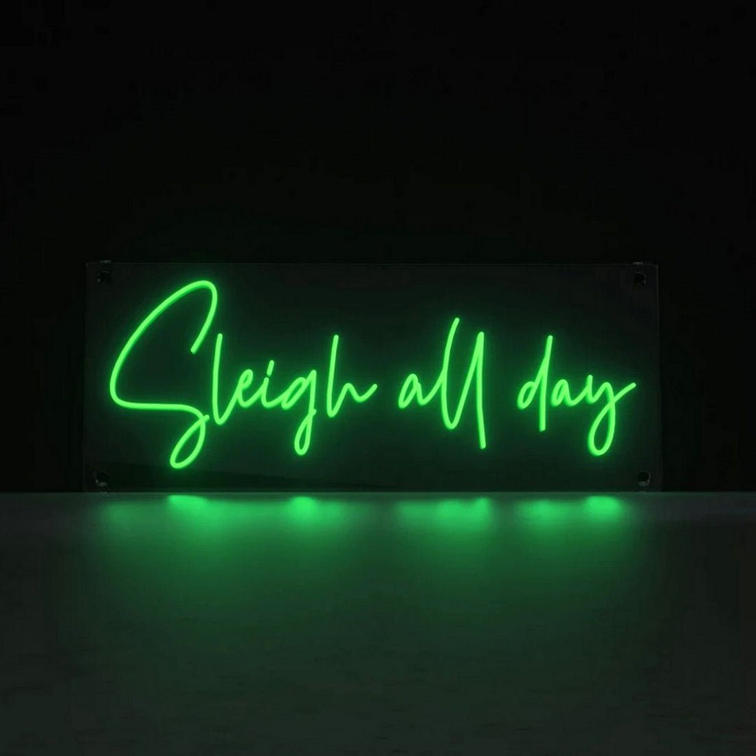 Sleigh All Day Christmas Led Sign Business Neon Sign - Shineneon