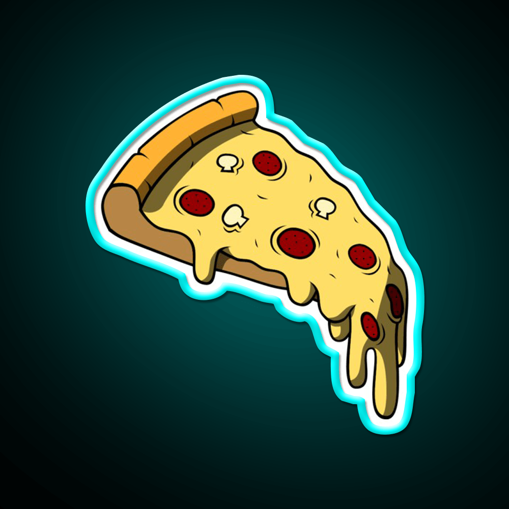 Slice Of Pizza Snack Food Led Neon Sign Rgb Color - Shineneon