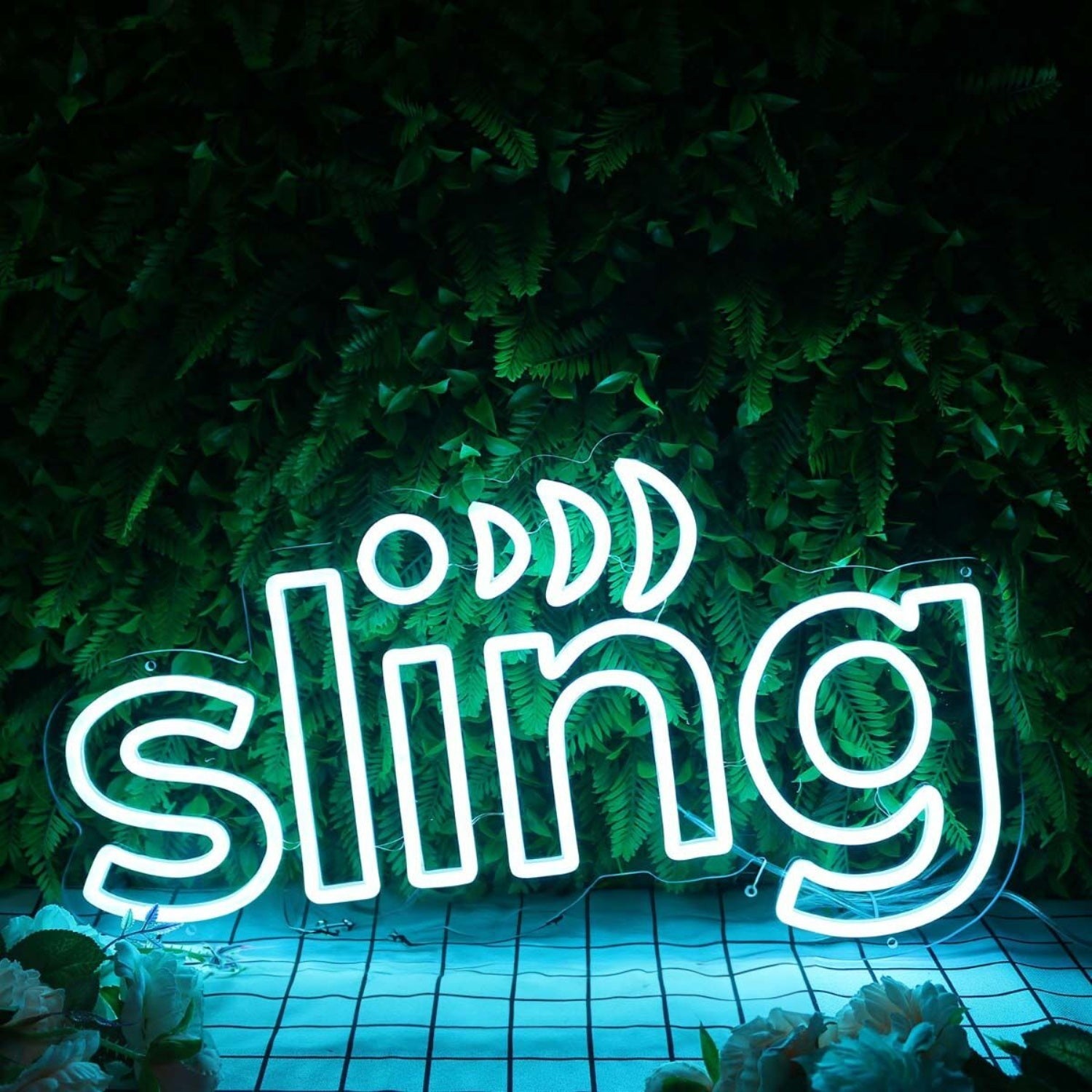 Sling Blue Led Neon Sign - Shineneon