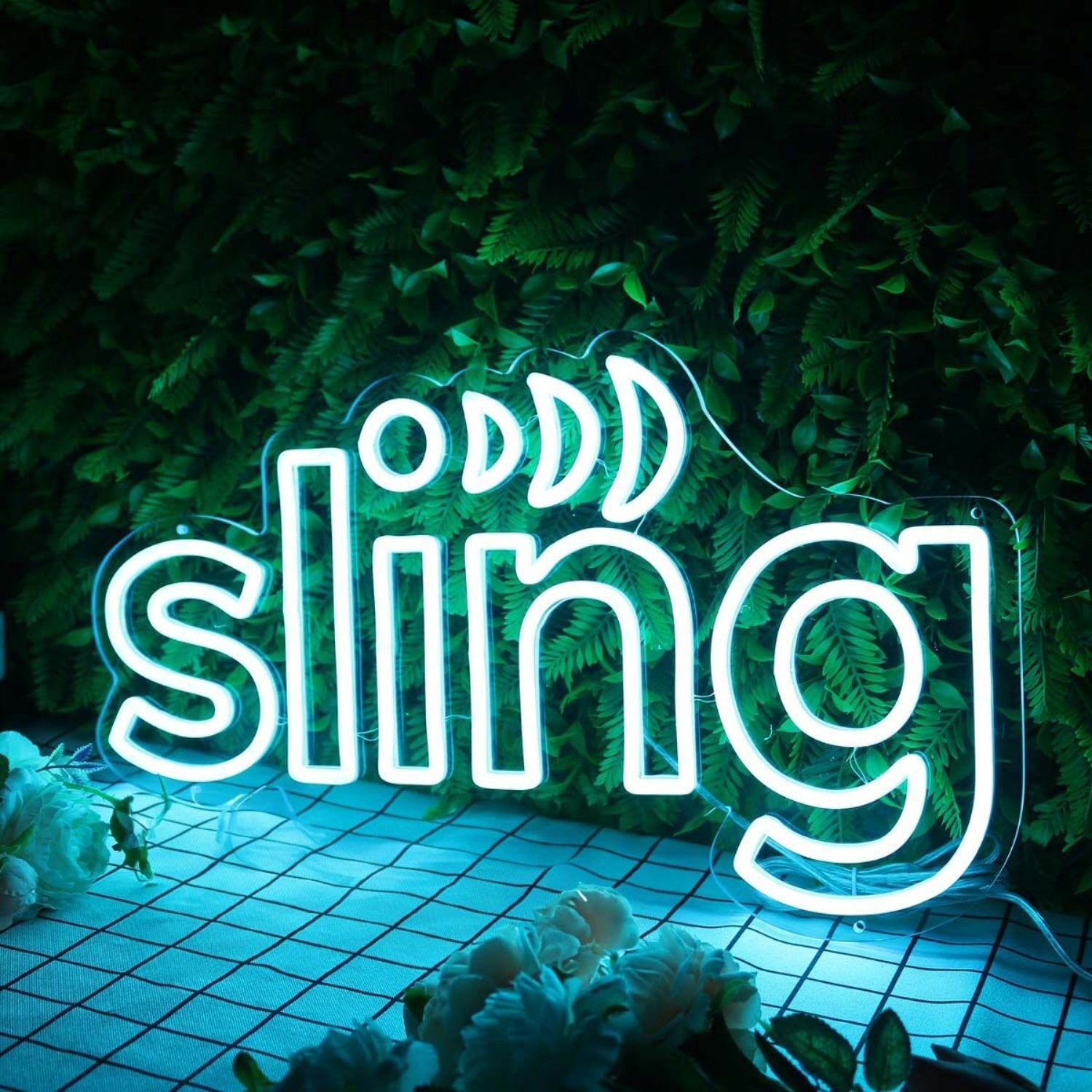 Sling Blue Led Neon Sign - Shineneon