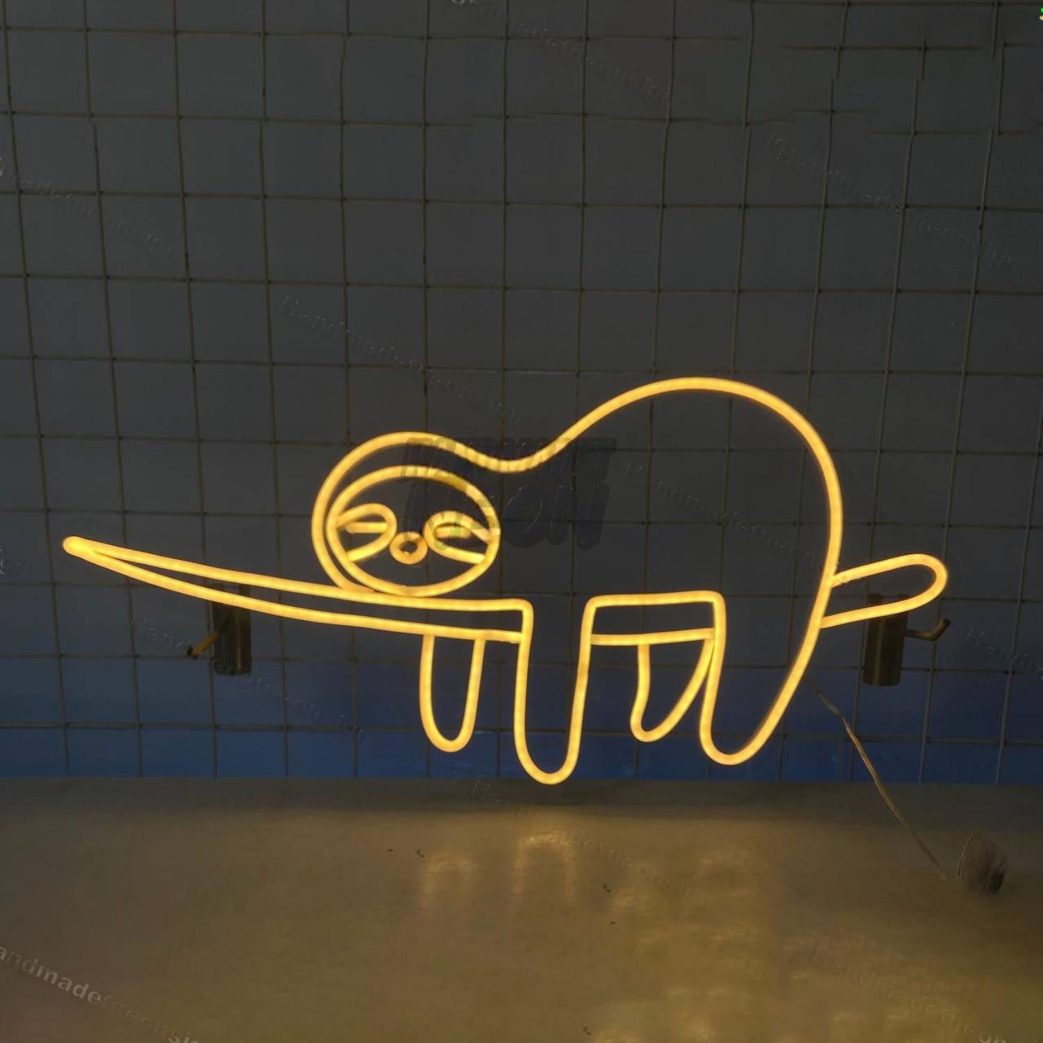 Sloth Animal Led Neon Sign Led Decor | Shineneon