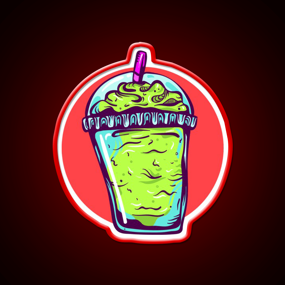 Slushie Fast Food Led Neon Sign For Burger Place Rgb Color - Shineneon