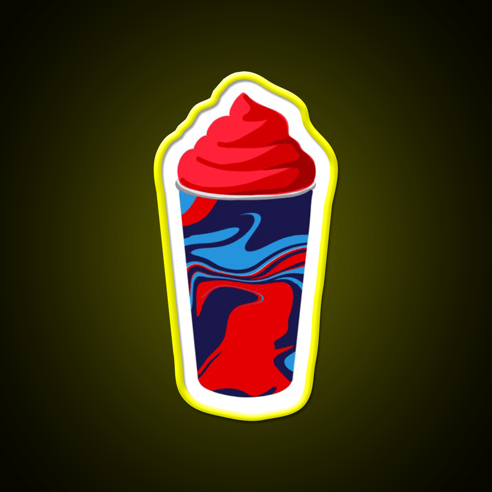 Slushie Snack Food Led Neon Sign Rgb Color - Shineneon