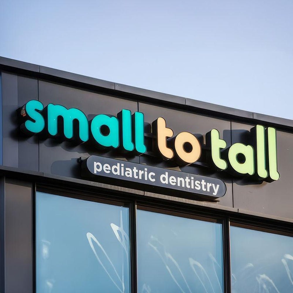 Small To Tall 3D Frontlit Letters Metal Led Sign - Shineneon