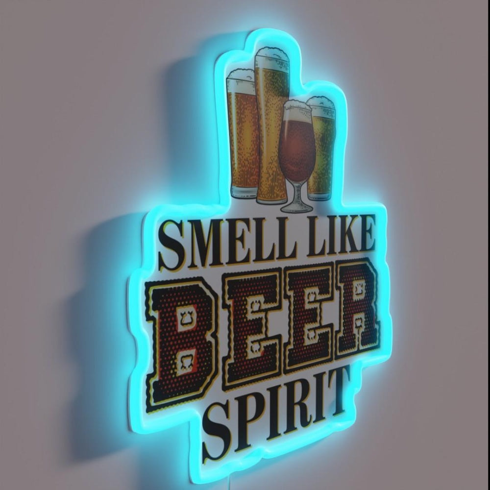 Smell Like Beer Spirit Rgb Led Neon Sign