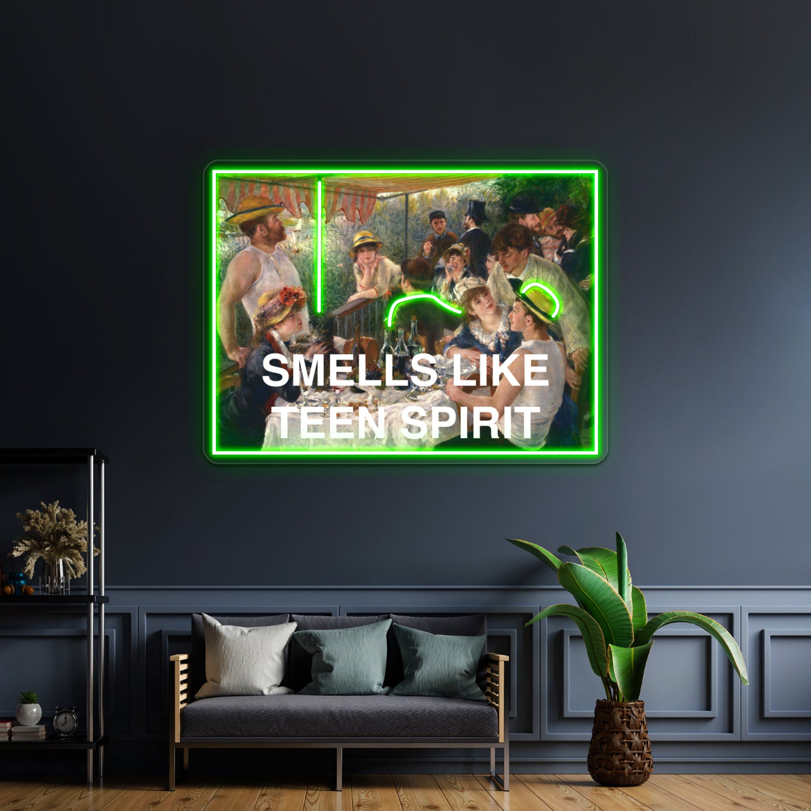 Smells Like Teen Spirt Boat Parties Wall Artwork Neon Signs | Shineneon