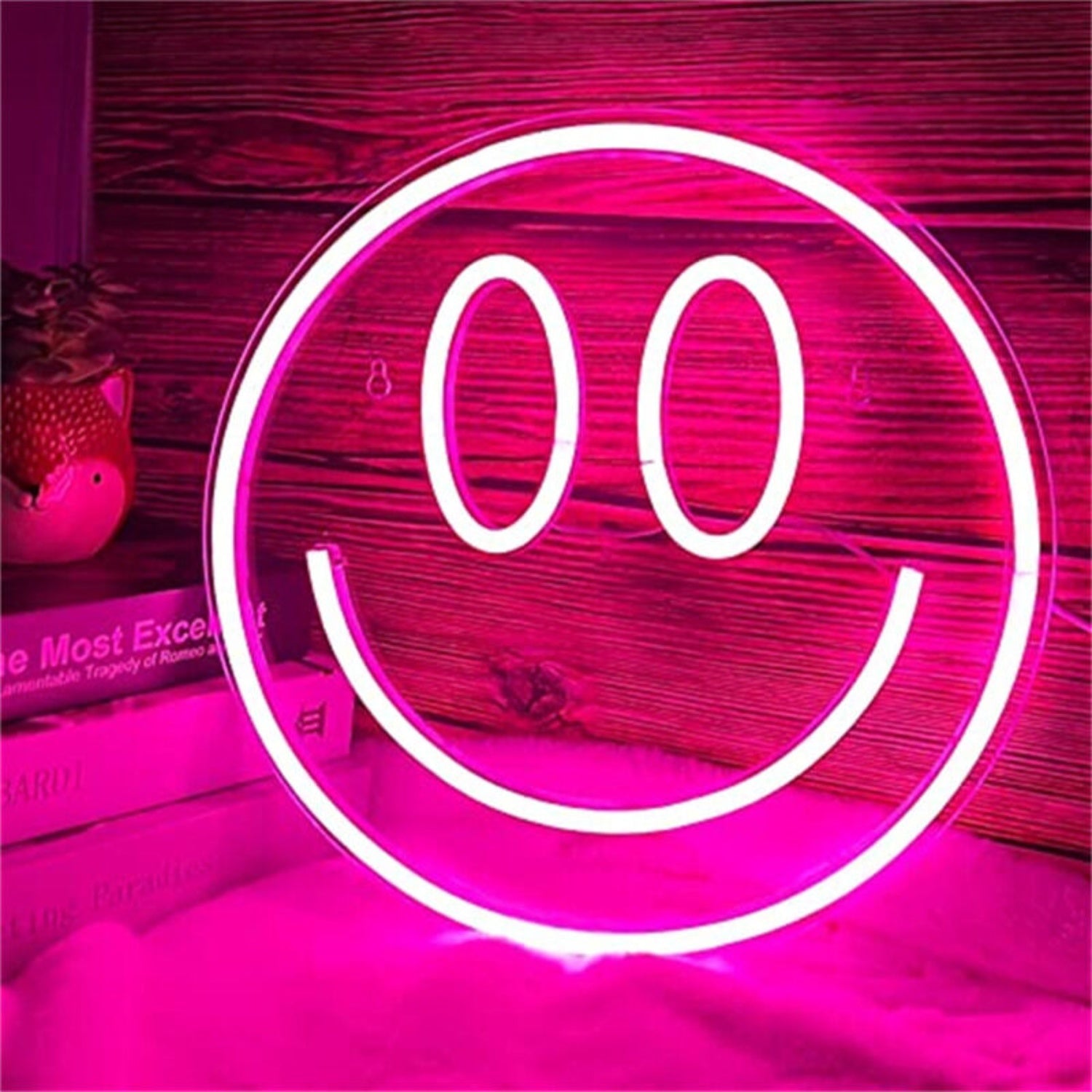 Smile Face Led Neon Sign Home Decor Offices Stores Bars - Shineneon