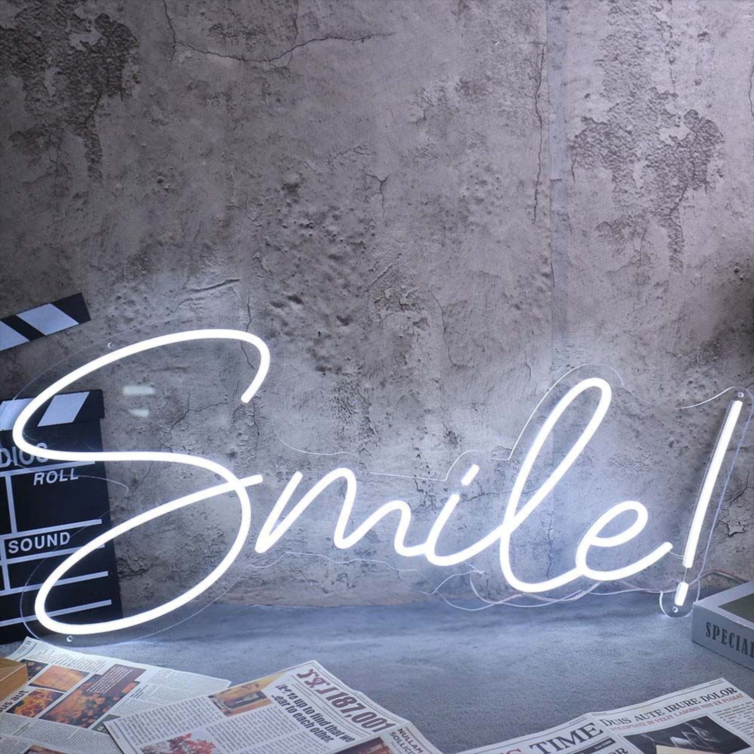 Smile Led Neon Sign For Wall Decor - Shineneon