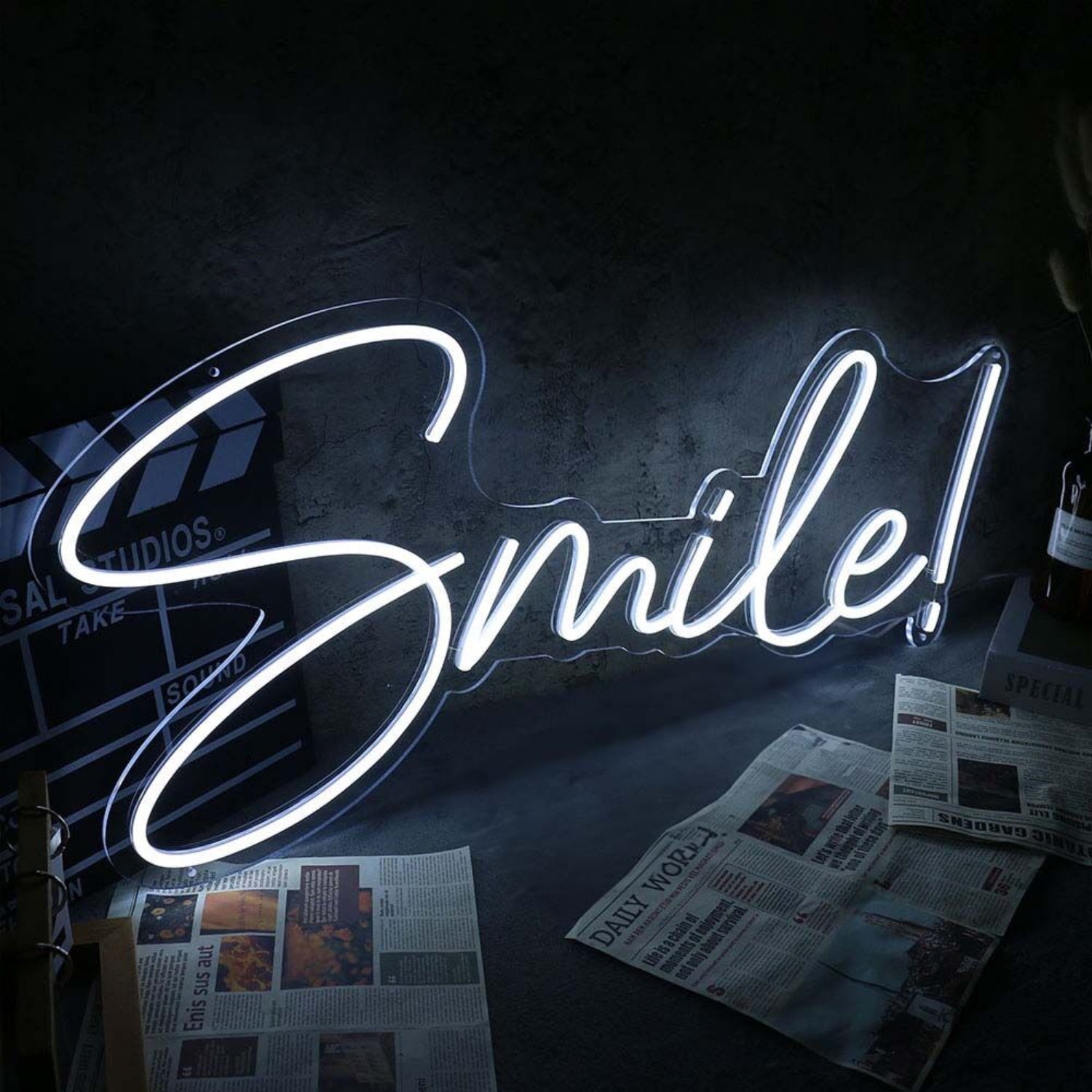 Smile Led Neon Sign For Wall Decor - Shineneon