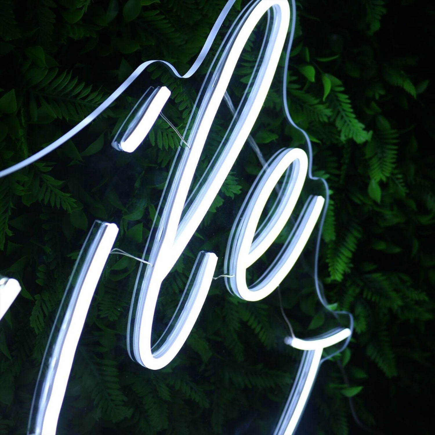 Smile White Custom Led Neon Sign - Shineneon