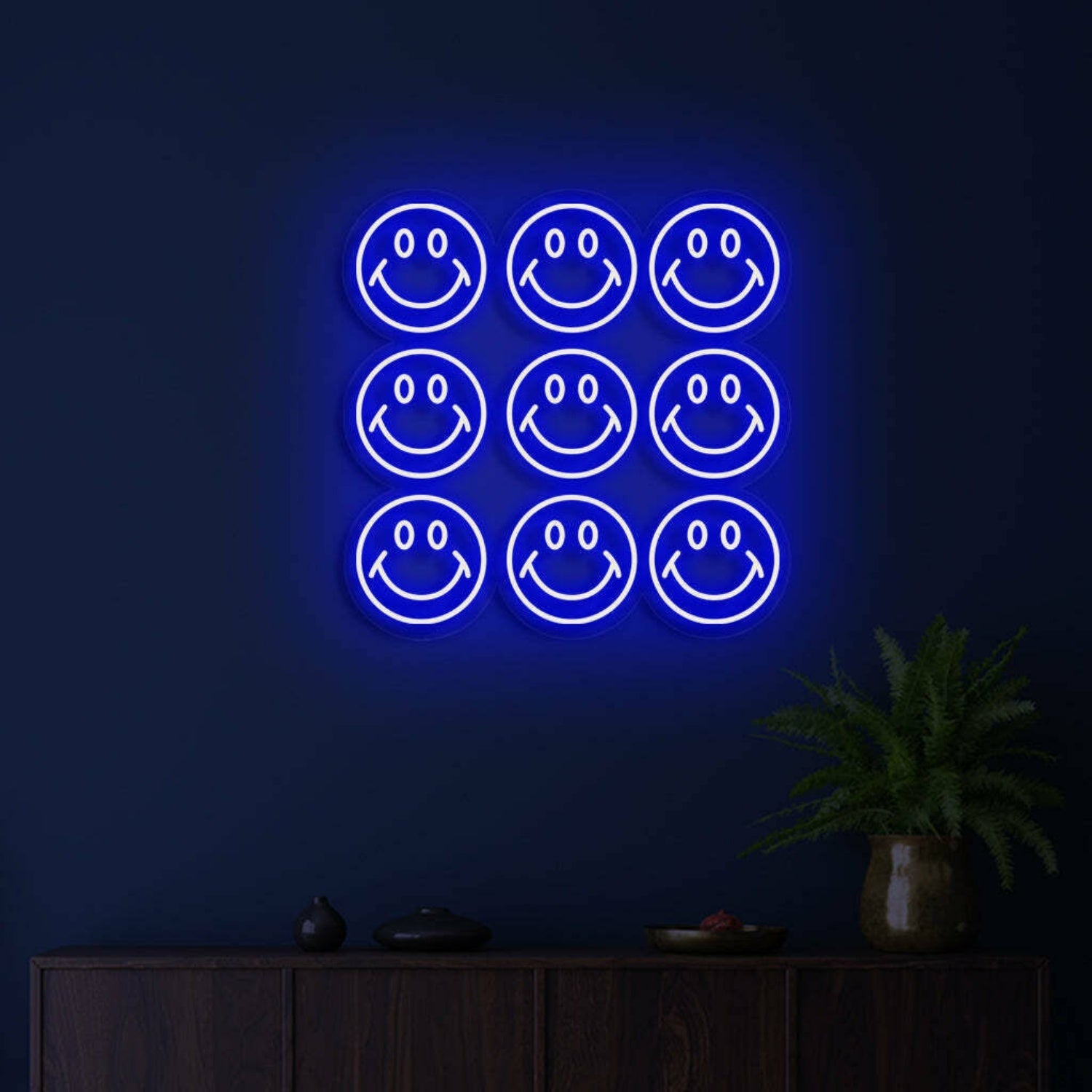 Smiley Wall Neon Joy And Positivity In Every Bulb - Shineneon