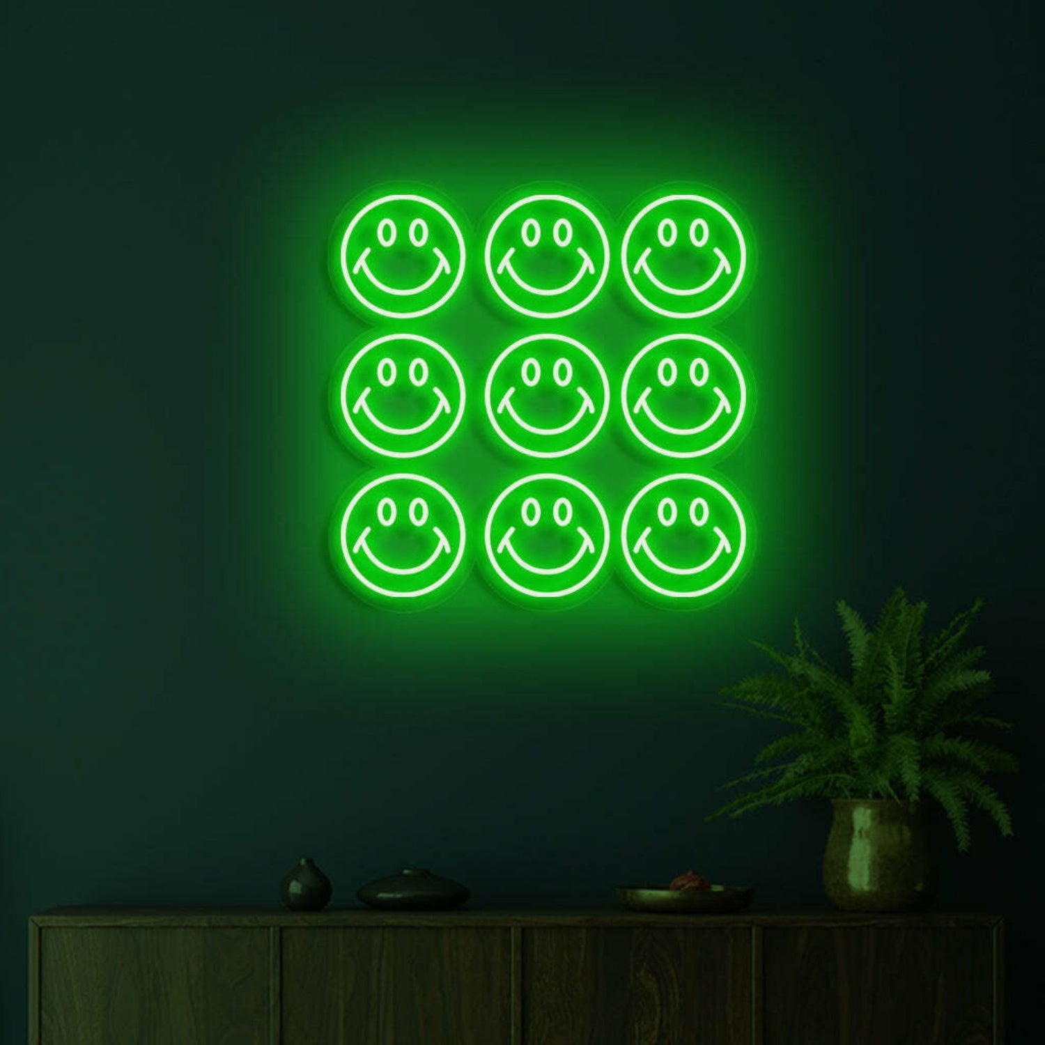 Smiley Wall Neon Joy And Positivity In Every Bulb - Shineneon