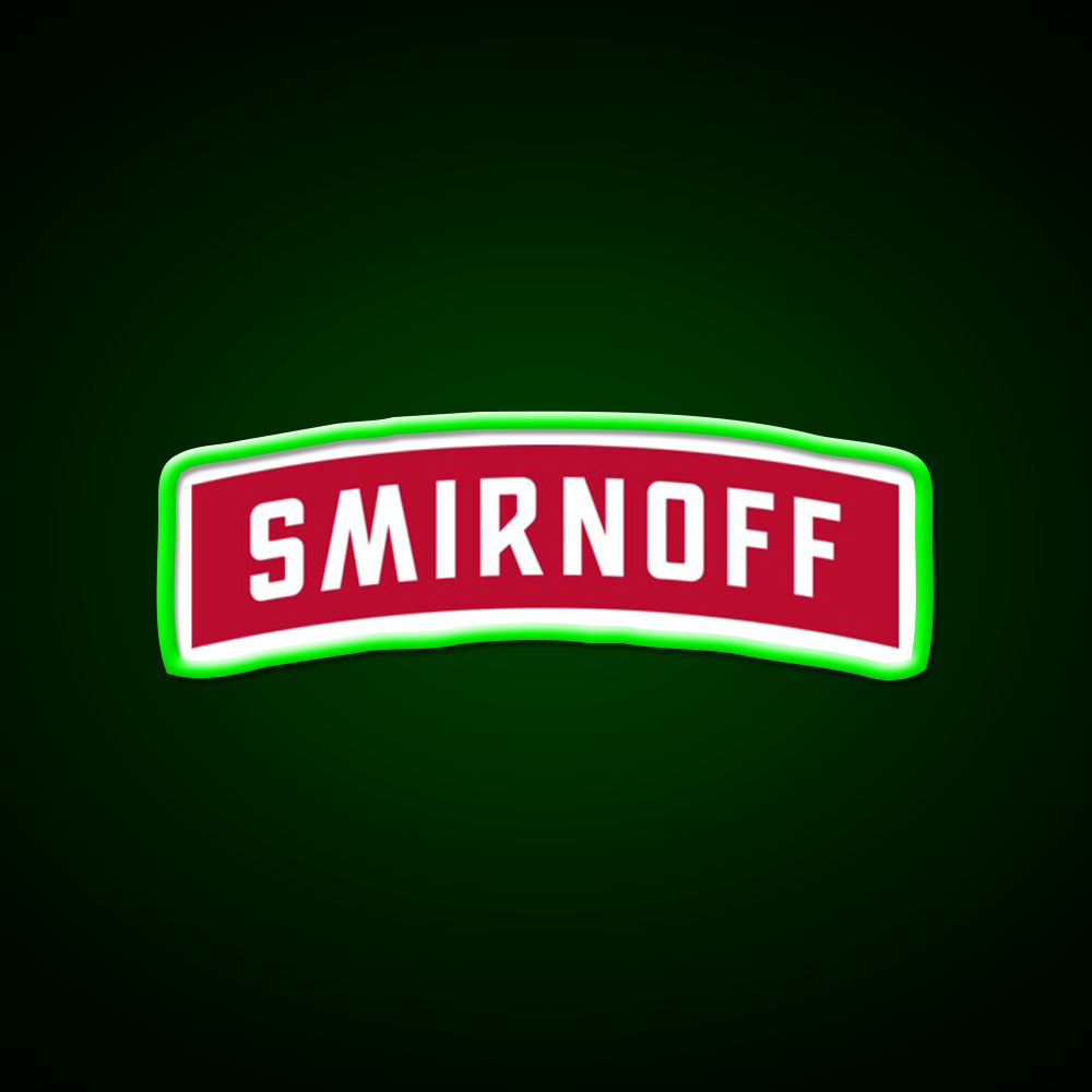 Smirnoff Vodka Beer Bar Decor Led Neon Sign Rgb Color - LED neon sign view 8